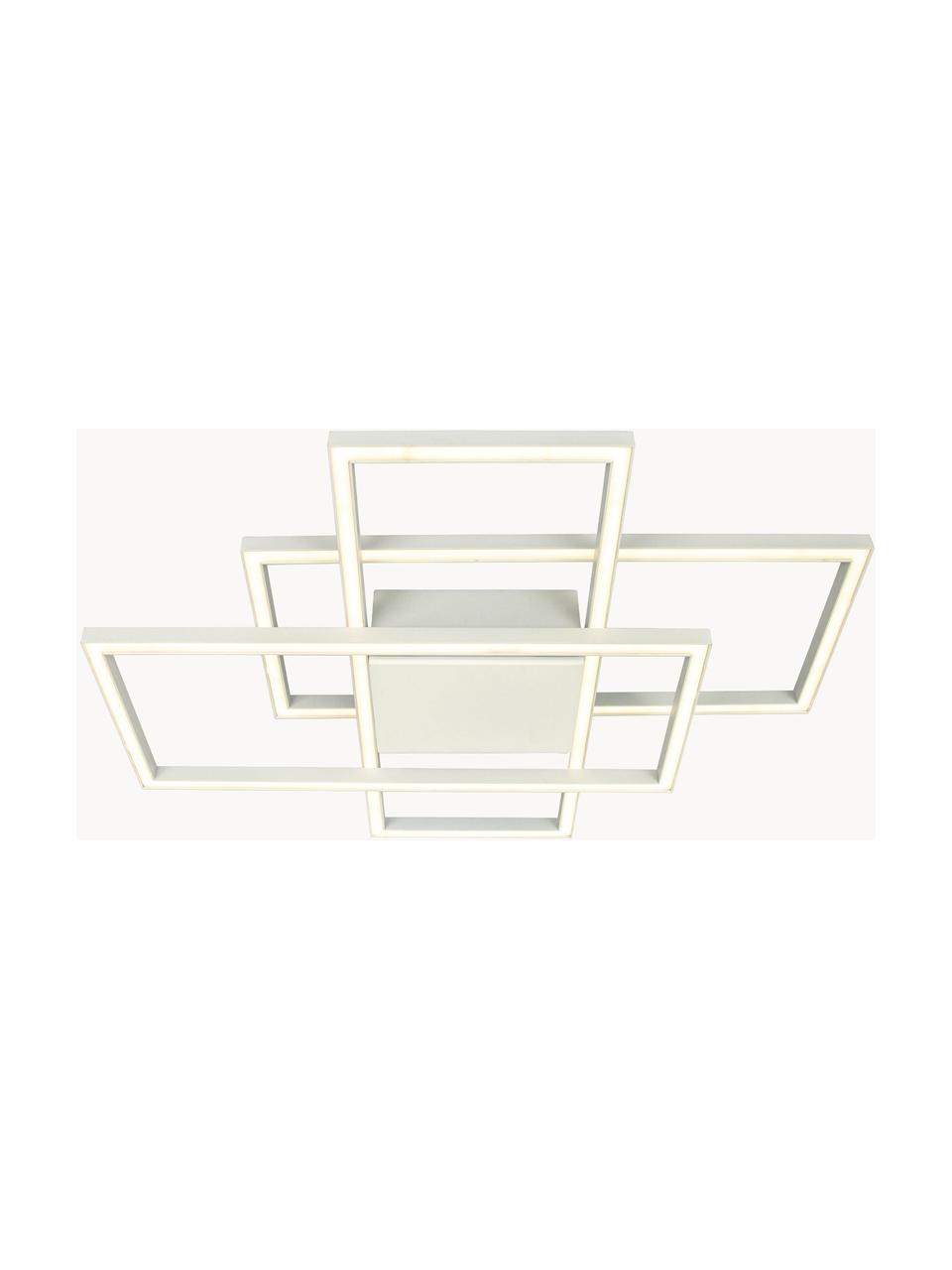 Dimmbare LED-Deckenleuchte New York, Weiß, B 66 x H 9 cm