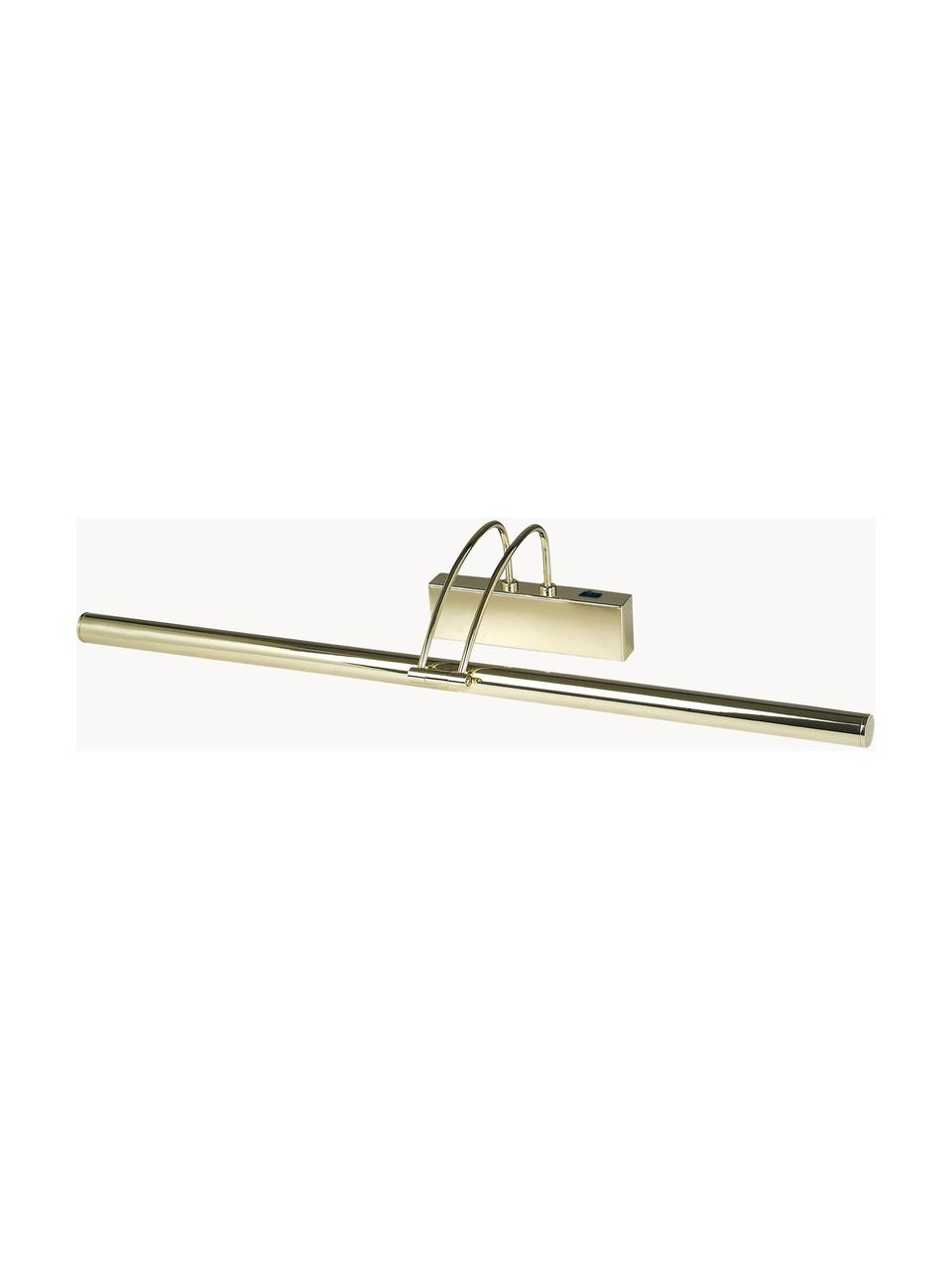 Veľká LED lampa nad obraz Picture, Odtiene lesklej zlatej, Š 68 x V 12 cm