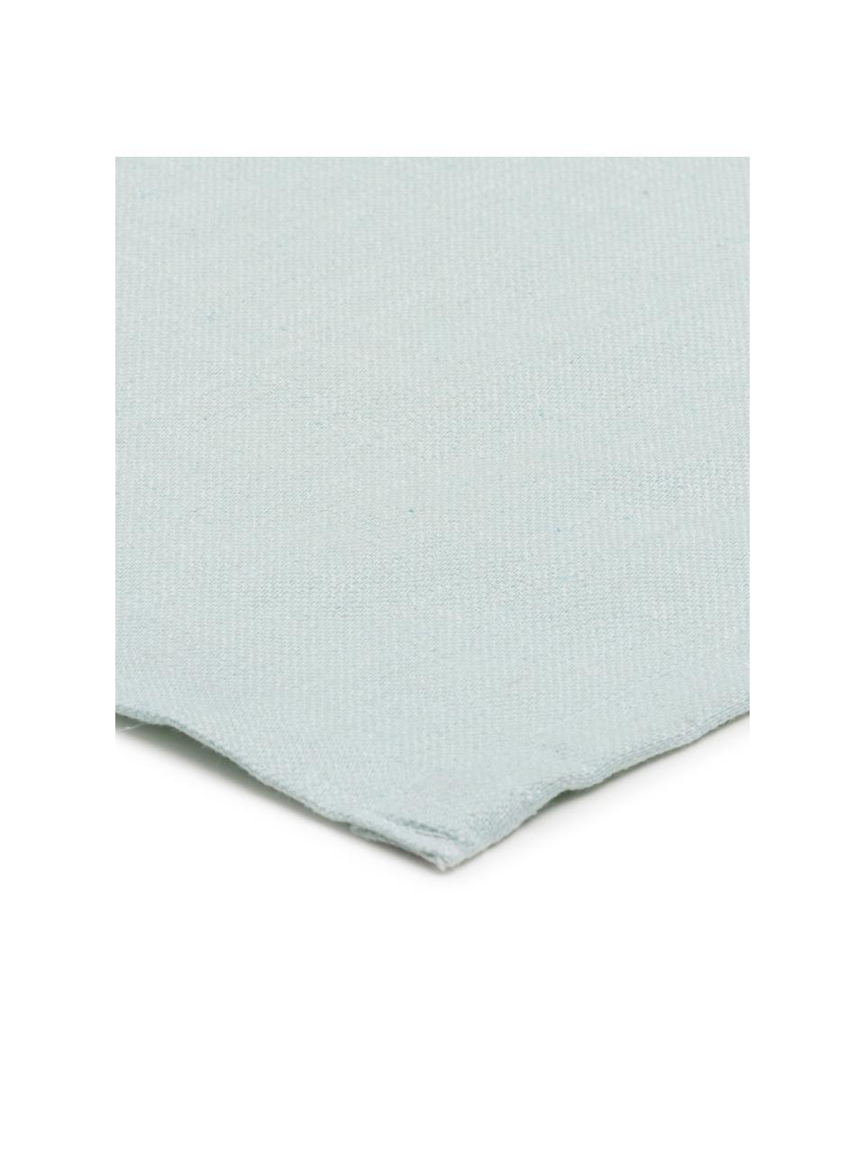 Tafelloper Riva, Weeftechniek: jacquard Het materiaal da, Mintgroen, B 40 x L 150 cm