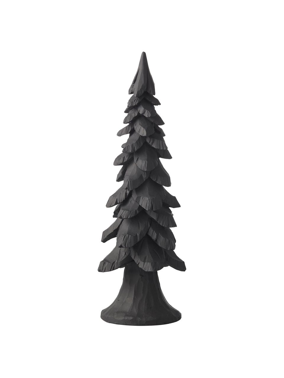 Albero decorativo fatto a mano Yodel, Poliresina, Nero, Ø 11 x Alt. 34 cm