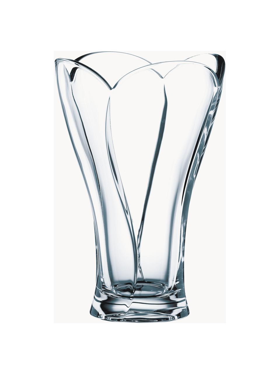 Kristallglas-Vase Calypso, Kristallglas, Transparent, Ø 15 x H 24 cm