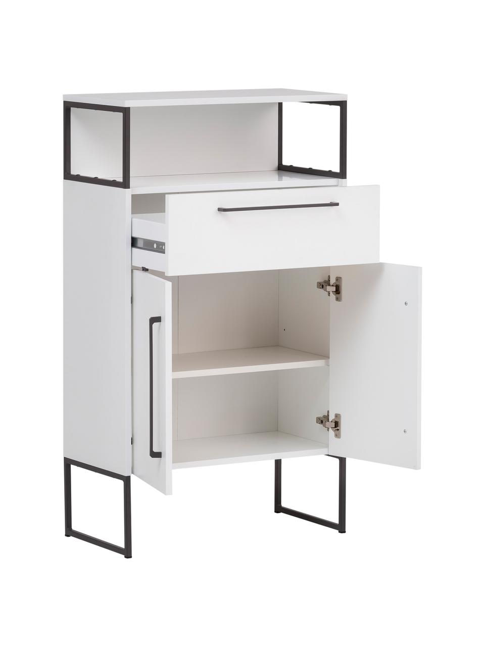 Bad-Midischrank Rosalie, B 65 cm, Weiß, B 65 x H 113 cm