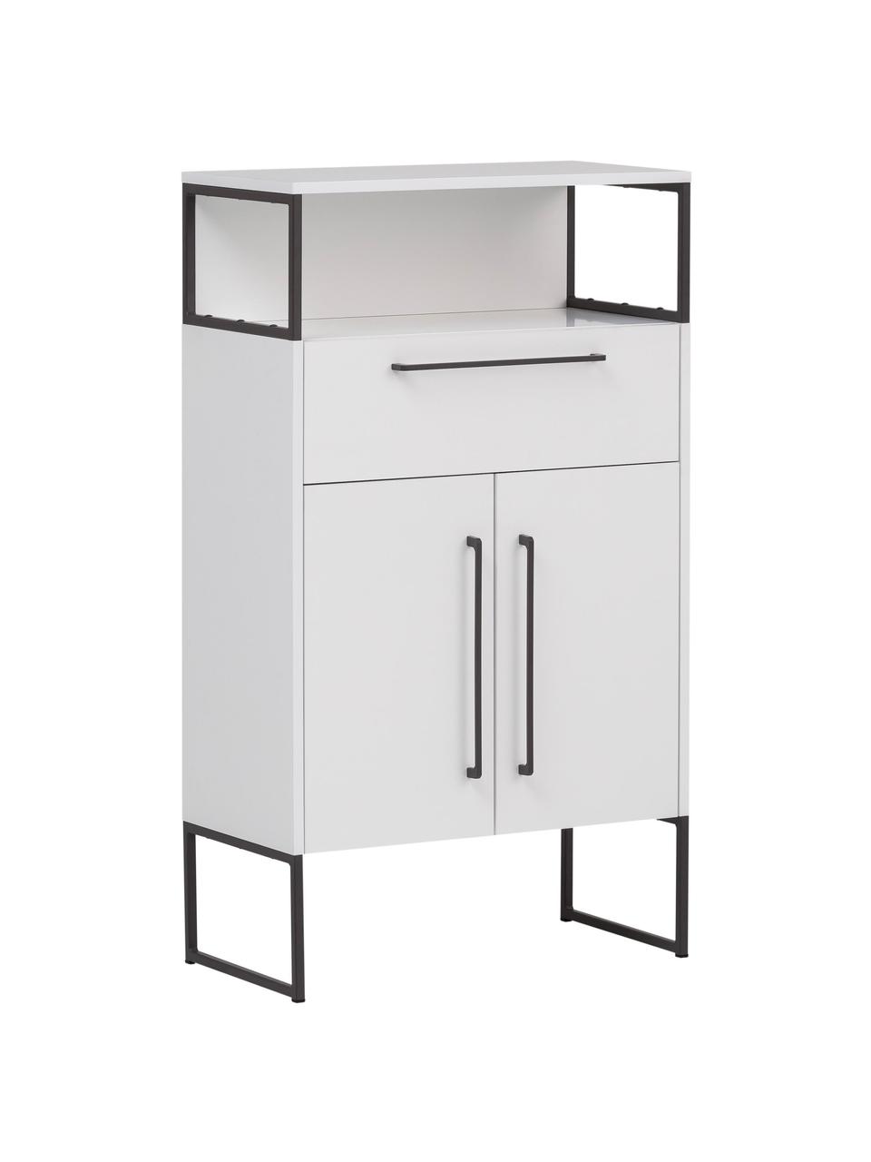 Bad-Midischrank Rosalie, B 65 cm, Weiß, B 65 x H 113 cm