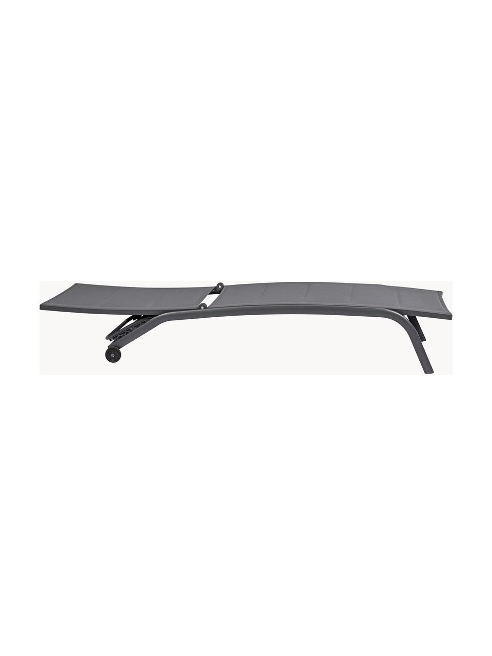 Bain de soleil Cleo, Anthracite, noir, larg. 61 x long. 192 cm