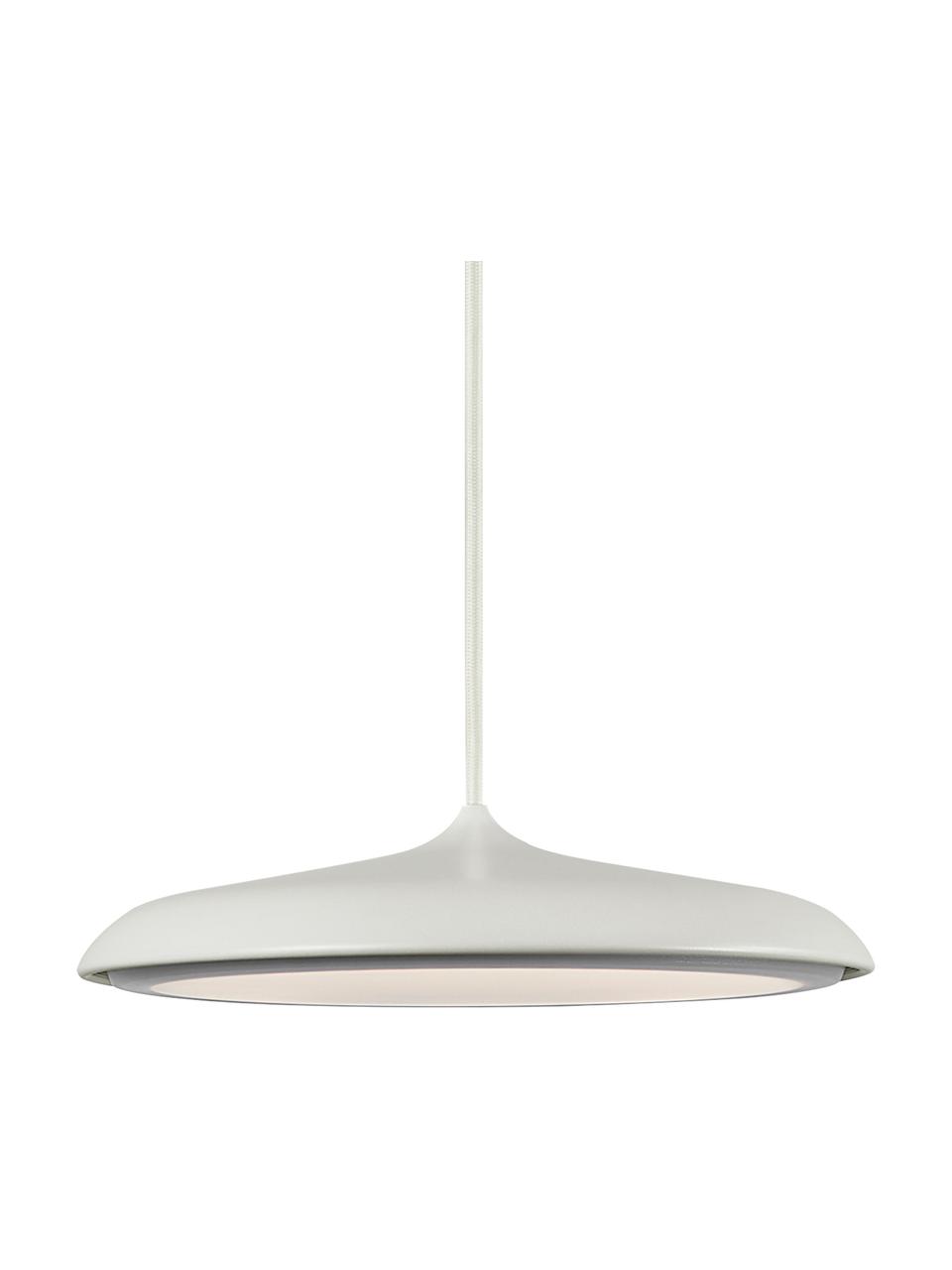Malá závěsné LED svítidlo Artist, Světle béžová, matná, Ø 25 cm, V 6 cm