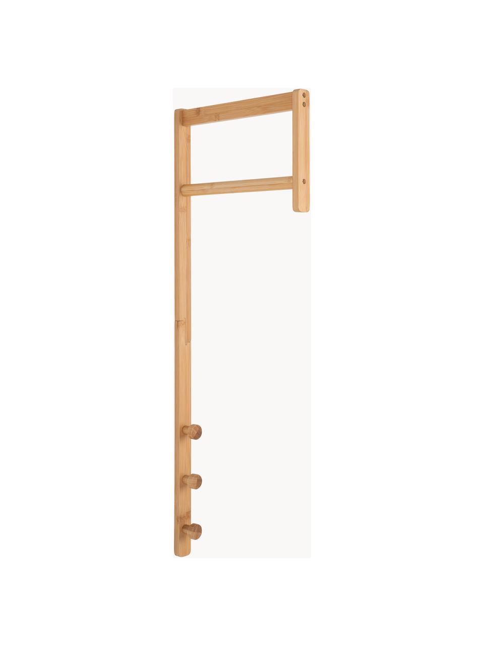 Wandgarderobe Trento aus Bambusholz, Bambusholz, Bambusholz, B 3 x H 82 cm