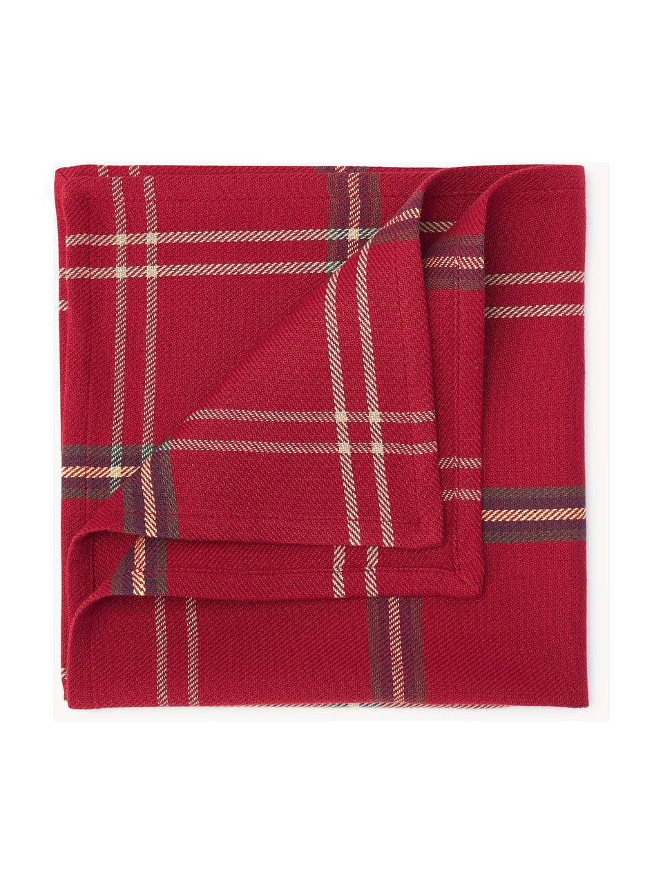 Tovaglioli di stoffa a quadrettiAster 4 pz, 100% cotone

Il materiale utilizzato in questo prodotto è stato testato per sostanze nocive e certificato secondo lo STANDARD 100 by OEKO-TEX®, 1023283-1., Rosso, verde scuro, bianco latte, Larg. 45 x Lung. 45 cm