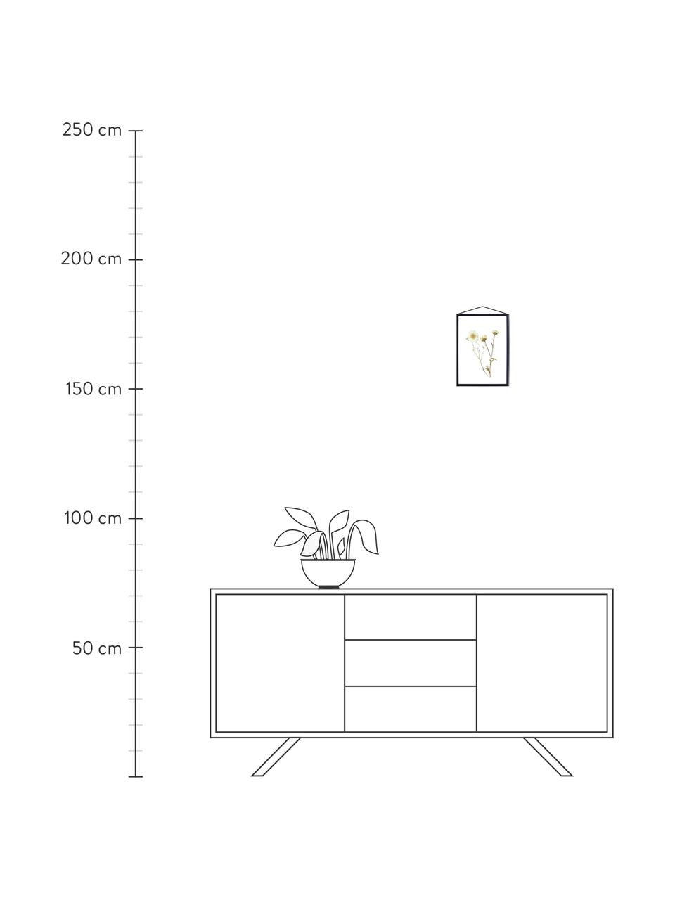 Bilderrahmen Frame, Rahmen: Aluminium, pulverbeschich, Rahmen: Schwarz Aufhängung: Schwarz Front und Rückseite: Transparent, 17 x 23 cm