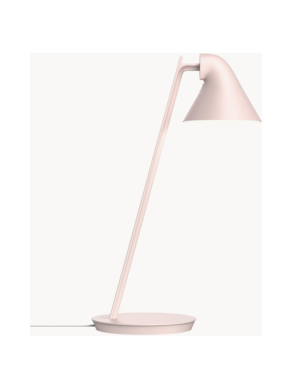 Lampa biurkowa LED z funkcją przyciemniania NJP, Blady różowy, Ø 16 x W 42 cm