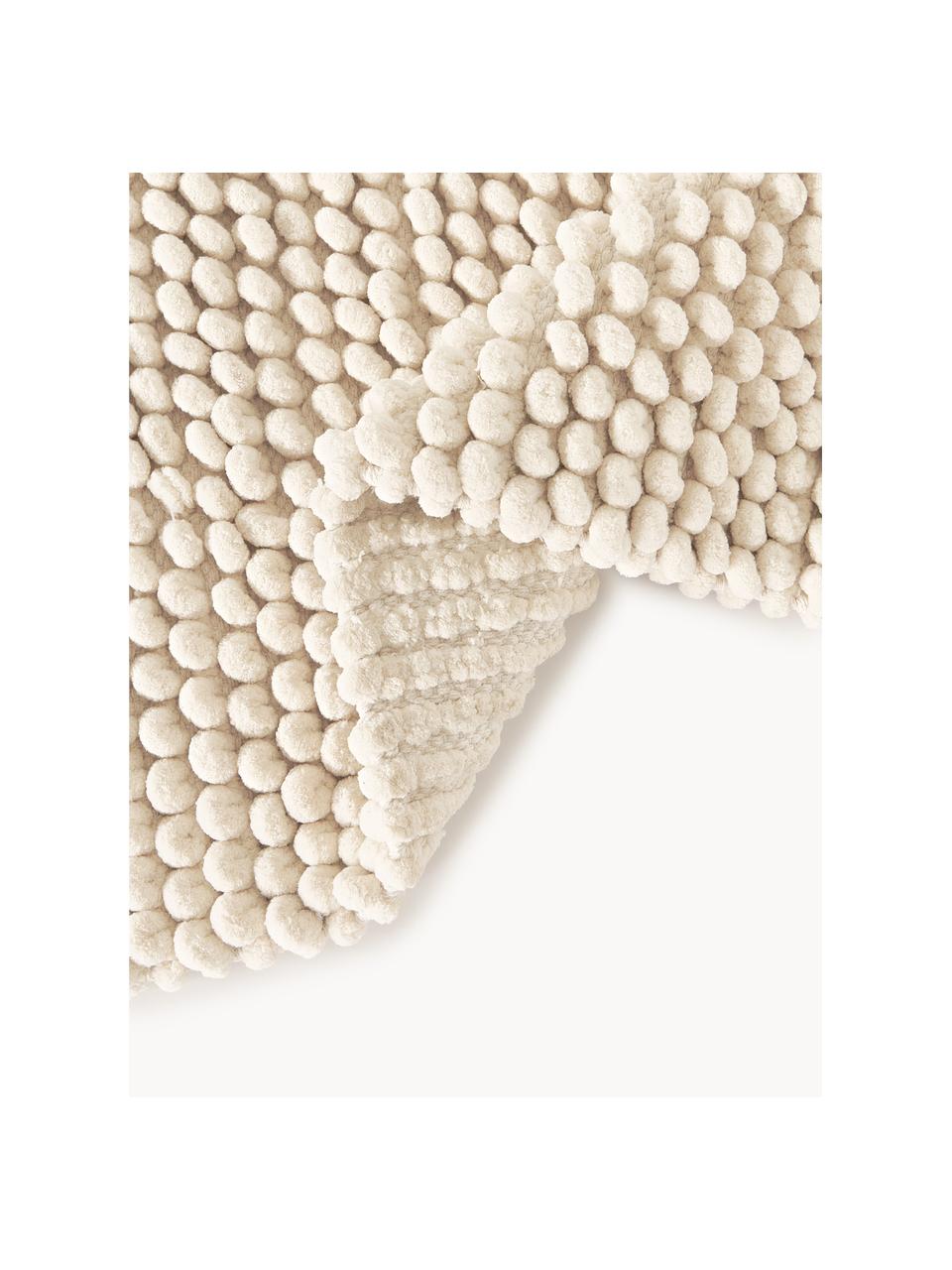 Tapis de bain doux design bouclé Brady, 68 % polyester, certifié GRS, 32 % coton

Le matériau est certifié STANDARD 100 OEKO-TEX®, 21.HIN.559, HOHENSTEIN HTTI, Blanc cassé, larg. 50 x long. 70 cm