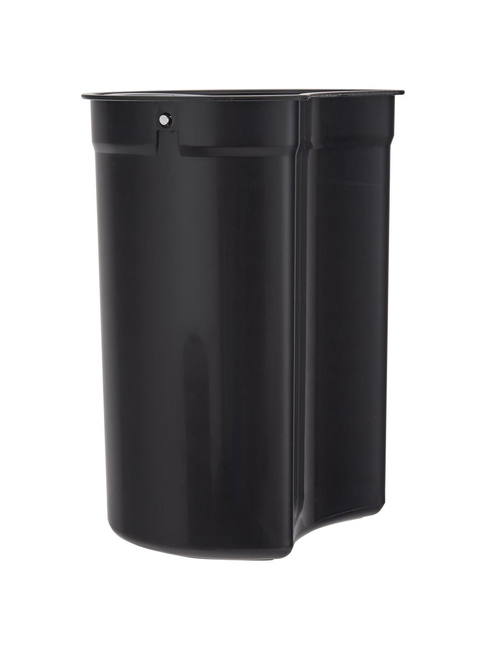 Papelera con tapadera cierre suave Nova, Plástico ABS, Gris, 5 L