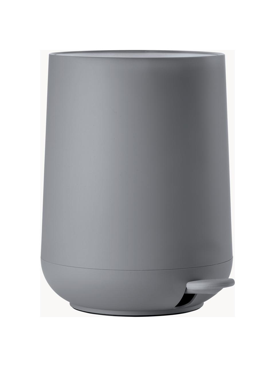 Pattumiera con coperchio soft motion Nova, 5 L, Plastica ABS, Grigio scuro, 5 L