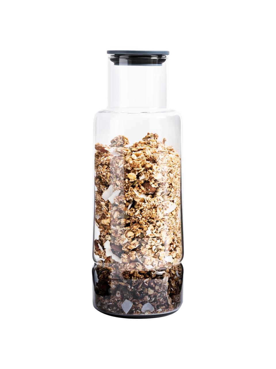 Waterkaraf Billund met kleurverloop, 1 L, Deksel: biocomposiet, Transparant, donkerblauw, 1 L