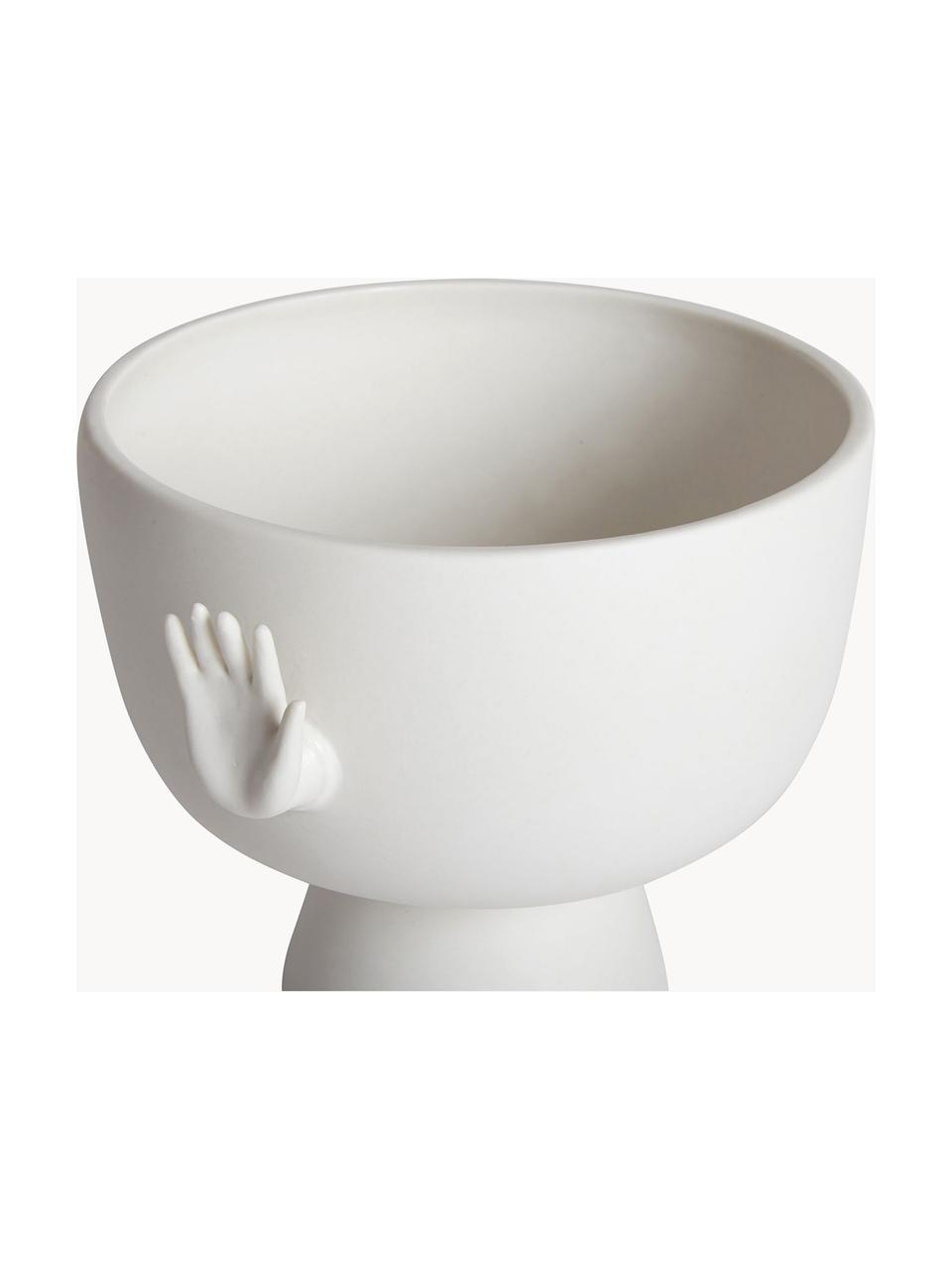 Dekorativní miska z porcelánu Eve, Porcelán, Bílá, Š 26 cm, V 17 cm