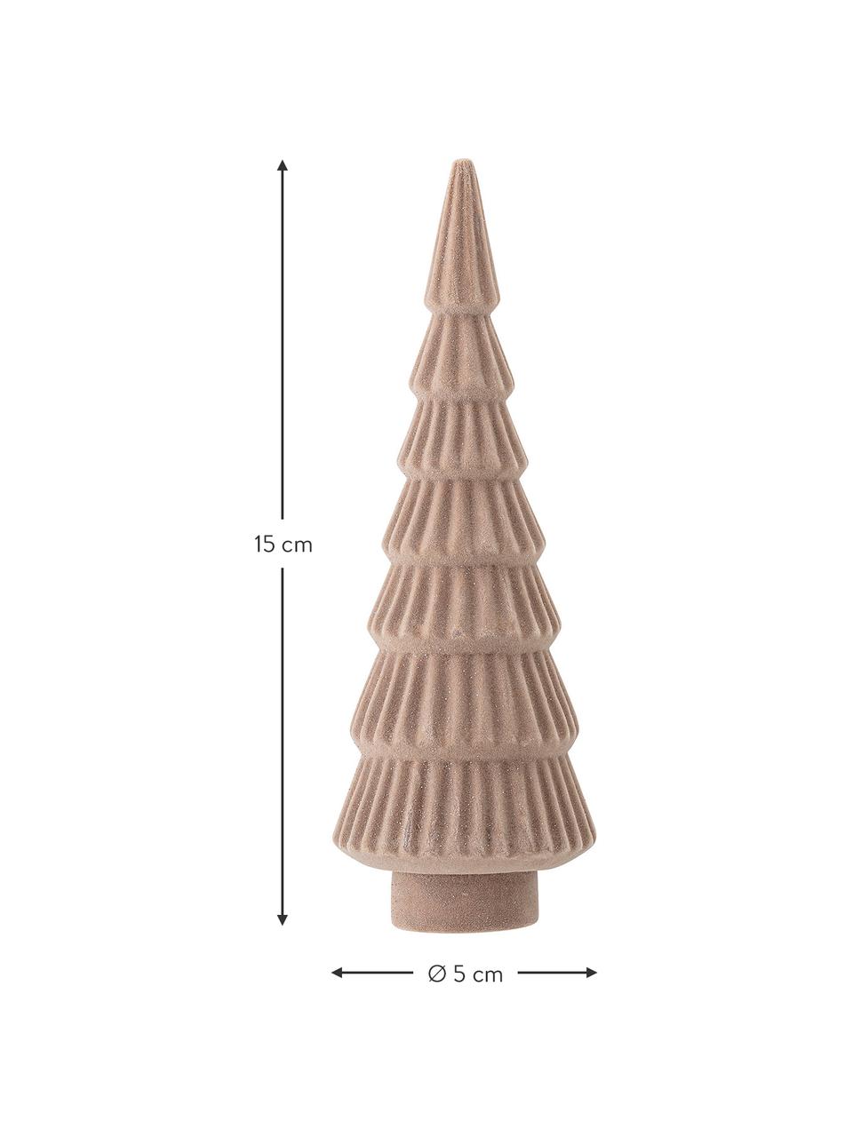 Albero decorativo Ingela, Plastica, Rosa, Ø 5 x Alt. 15 cm