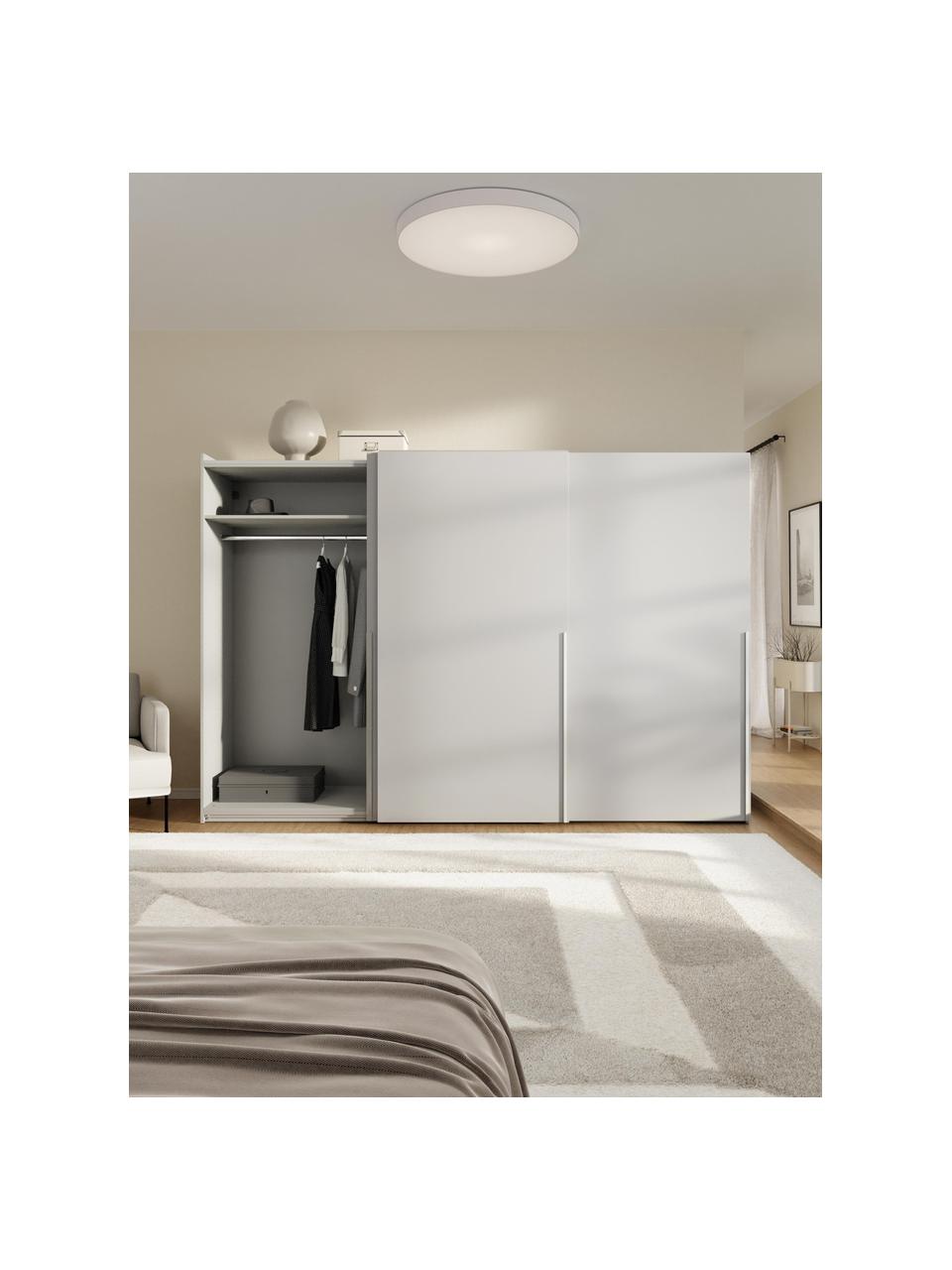 Armoire modulaire à portes coulissantes Leon, larg. 300 cm, plusieurs variantes, Gris clair, Basic Interior, larg. 300 x haut. 200 cm