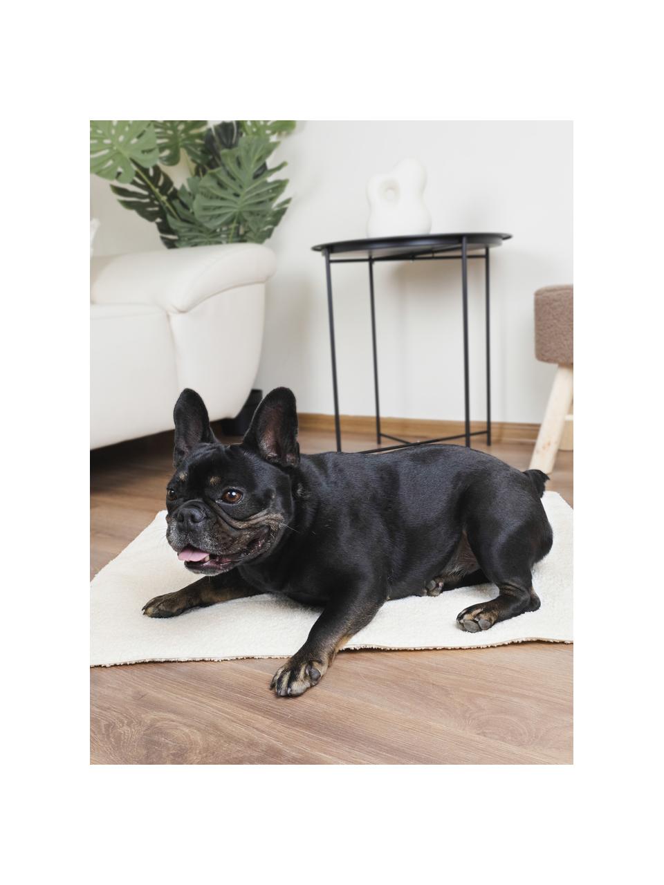 Manta para mascotas en tejido bouclé Balance, tamaños diferentes, Tapizado: tejido bouclé (100% polié, Off White, An 60 x L 80 cm