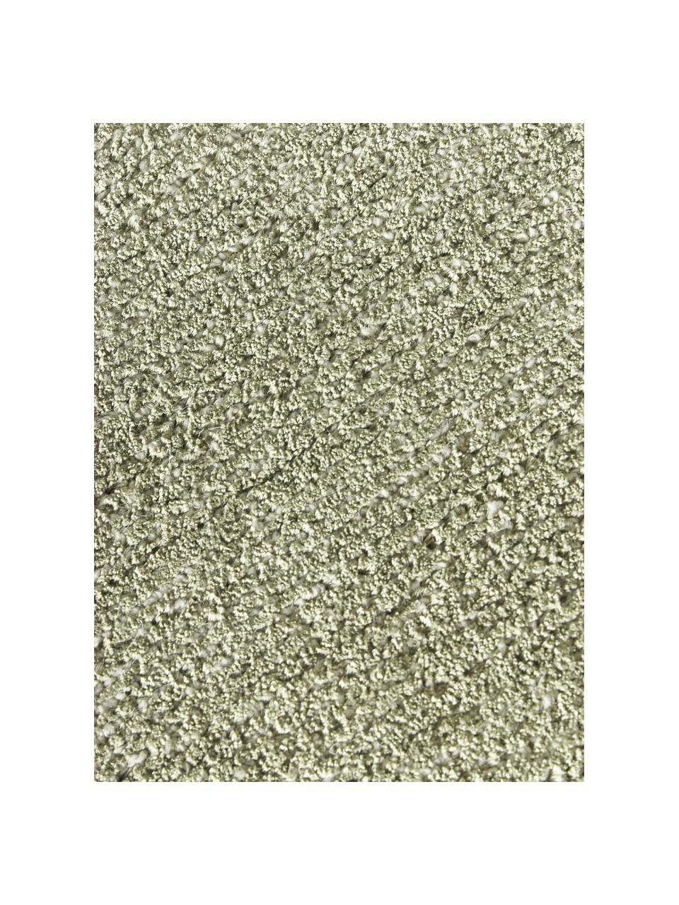 Handgewebter Kurzflor-Teppich Ainsley, 60 % Polyester, GRS-zertifiziert
40 % Wolle, Hellgrün, B 160 x L 230 cm (Größe M)