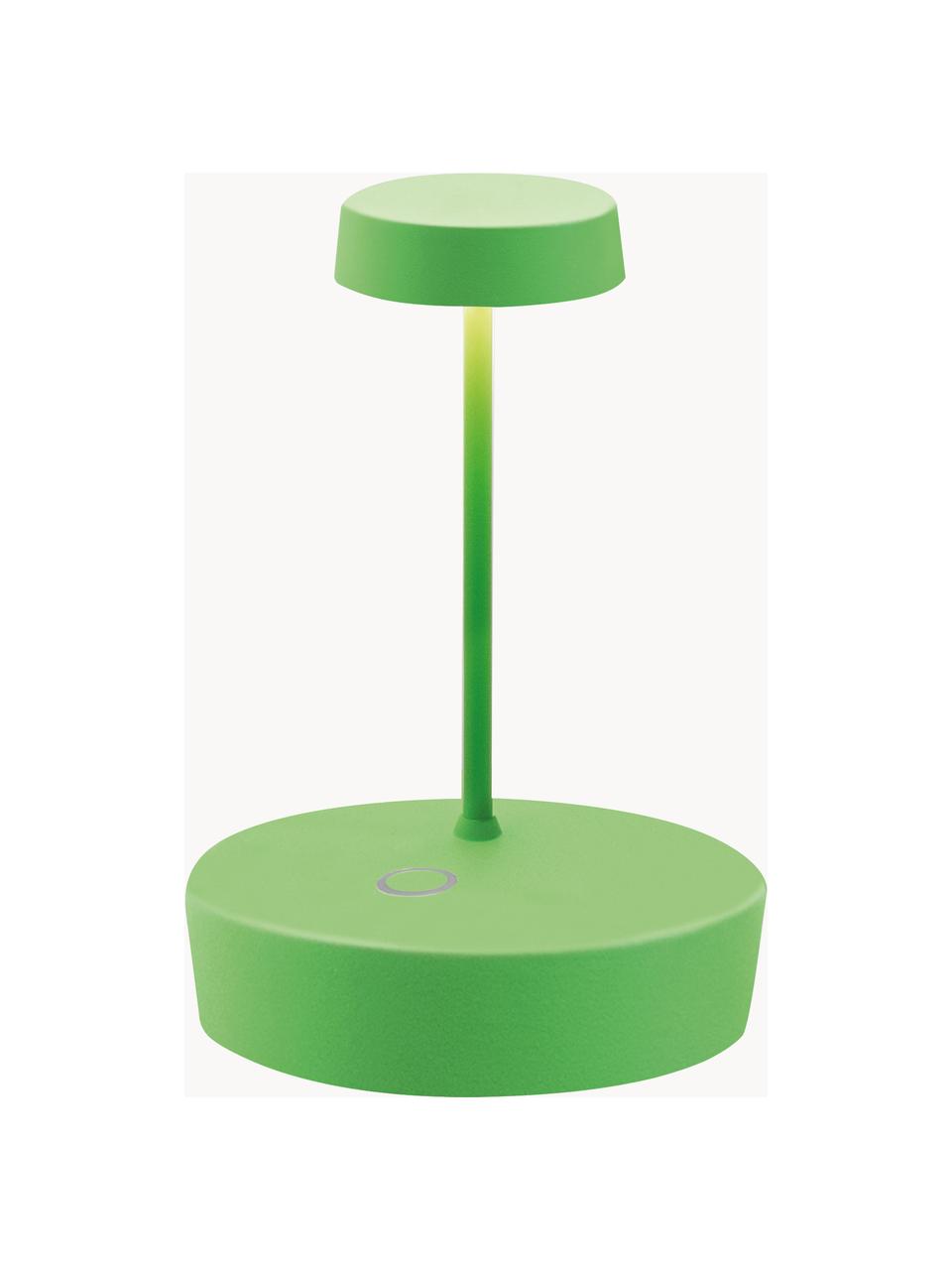 Lampa stołowa LED z funkcją przyciemniania Swap Mini, Jasny zielony, Ø 10 x 15 cm