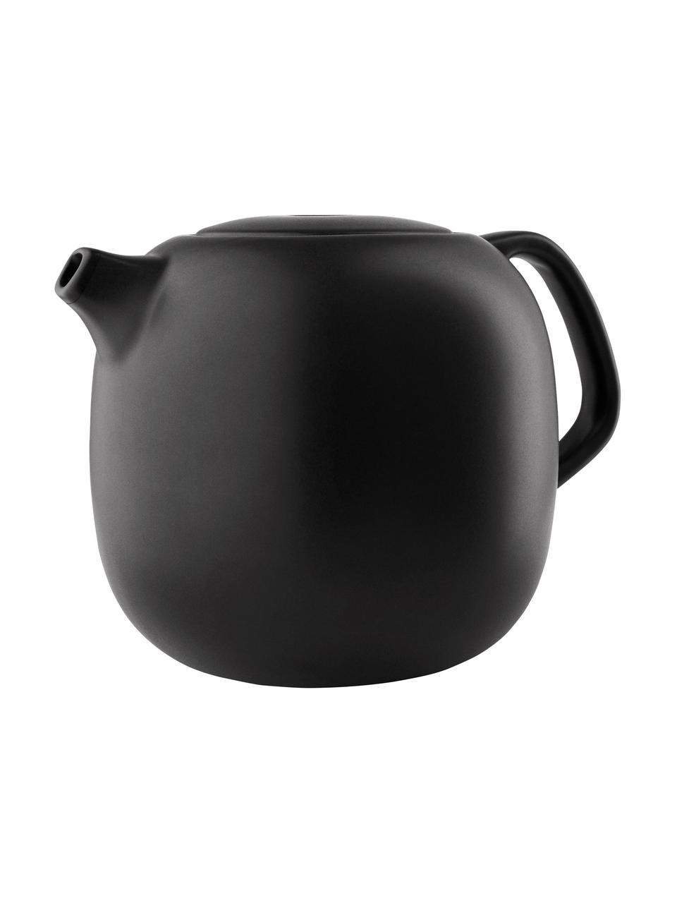 Tetera de gres Nordic Kitchen, 1 L, Tetera: gres, Negro, 1 L