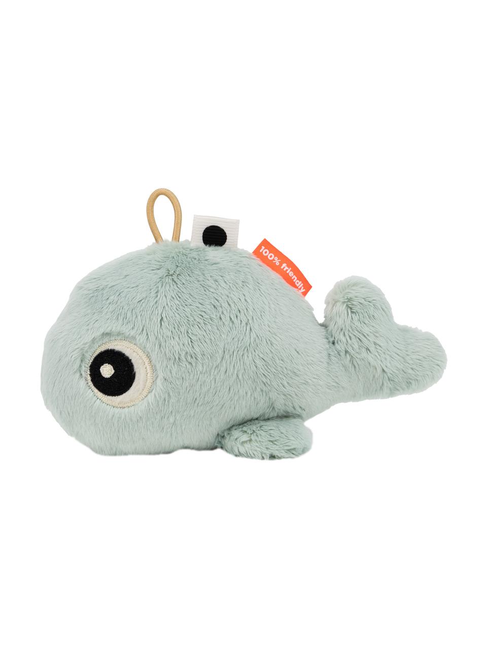 Rassel Tiny, Bezug: 100 % Polyester, Hellblau, B 15 x H 9 cm