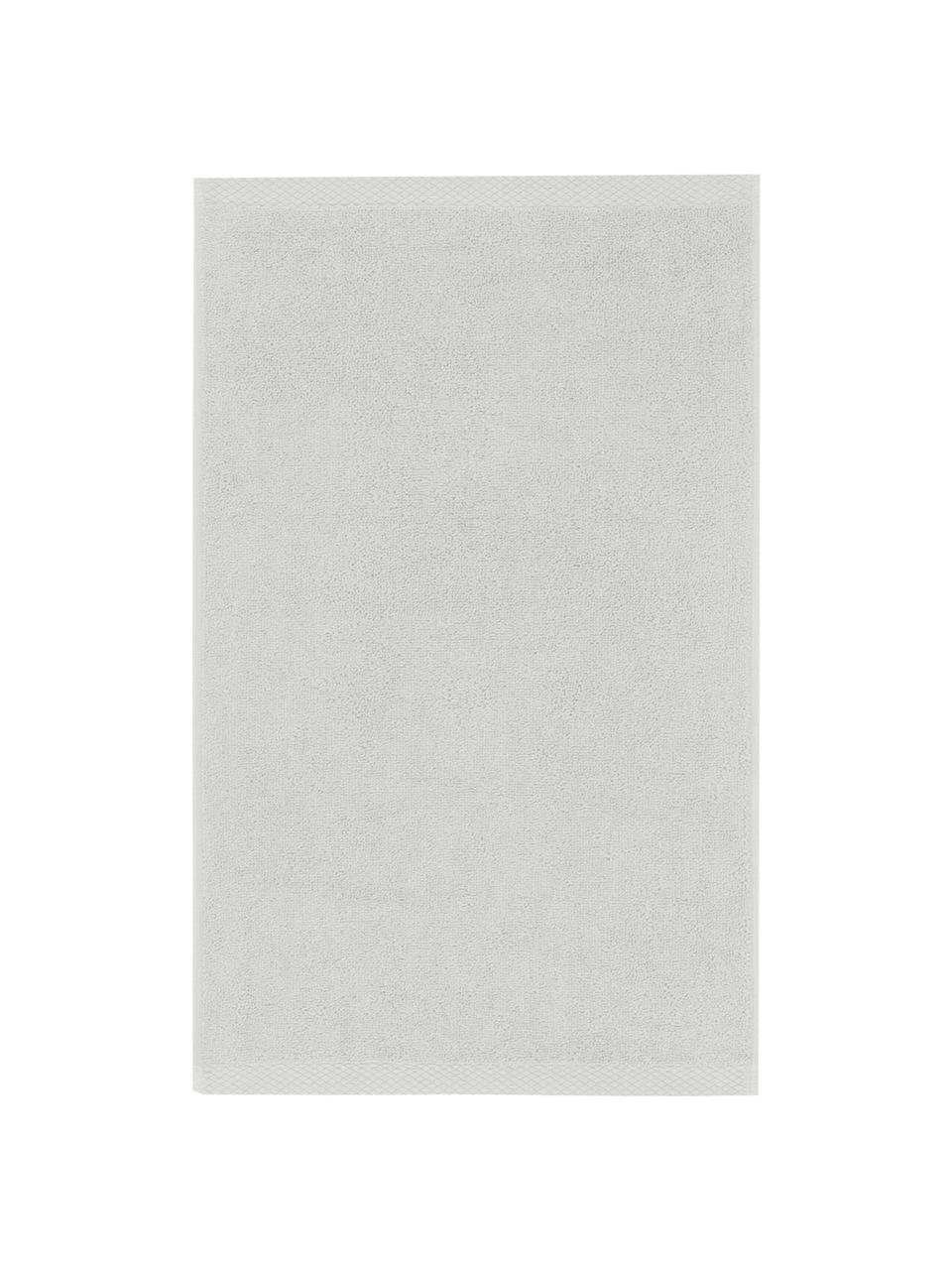 Einfarbiges Handtuch Comfort, verschiedene Größen, Hellgrau, Handtuch, B 50 x L 100 cm, 2 Stück