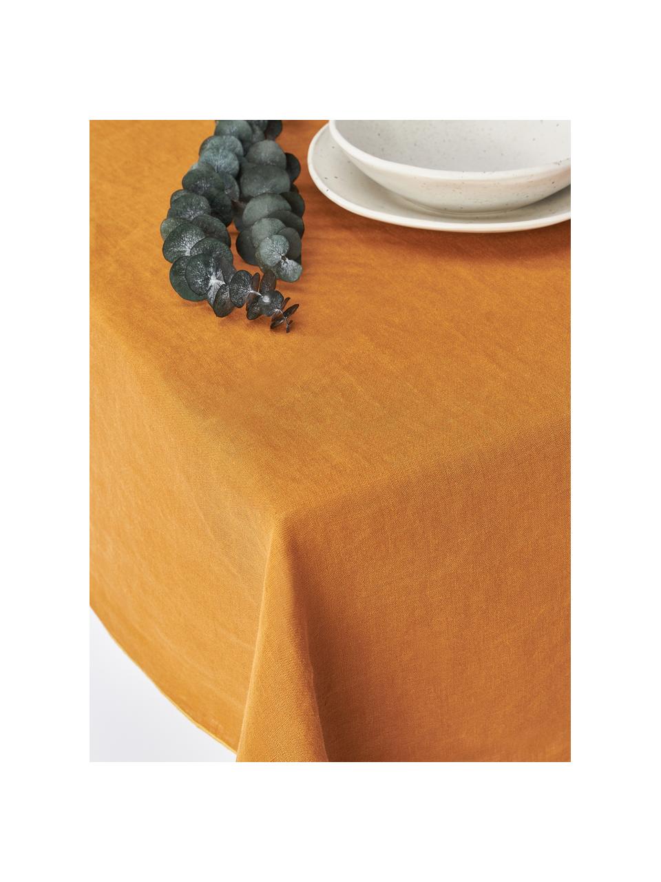 Leinen-Tischdecke Kennedy mit Umkettelung, 100 % gewaschenes Leinen

Leinen ist eine Naturfaser, welche sich durch Atmungsaktivität, Strapazierfähigkeit und Weichheit auszeichnet.

Das in diesem Produkt verwendete Material ist schadstoffgeprüft und zertifiziert nach STANDARD 100 by OEKO-TEX®, 6760CIT, CITEVE., Orange, Hellgelb, 8-10 Personen (L 320 x B 140 cm)