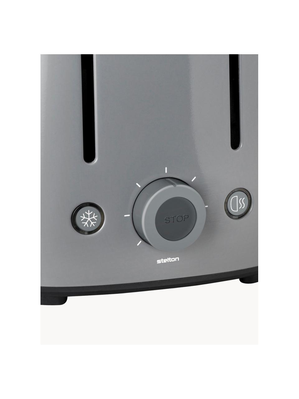 Toaster Emma, Griff: Buchenholz, Grau, B 31 x T 20 cm