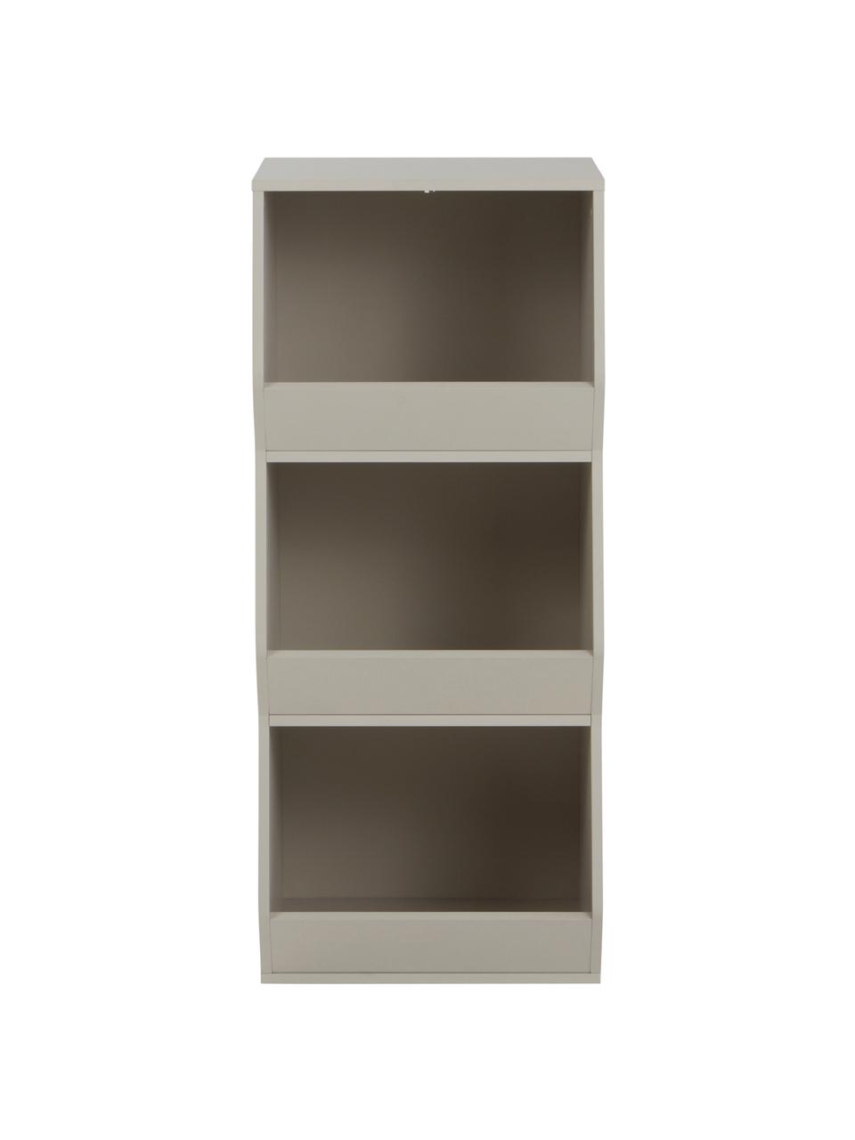 Étagère murale Easy Peasy, MDF (panneau en fibres de bois à densité moyenne), laqué, Beige, larg. 35 x haut. 90 cm