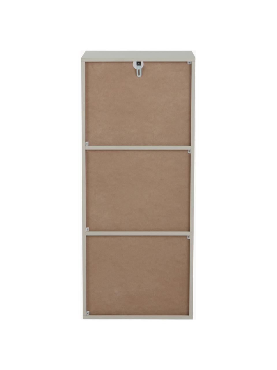 Estante de pared infantil Easy Peasy, Tablero de fibras de densidad media (MDF) pintado, Greige, An 30 x Al 90 cm