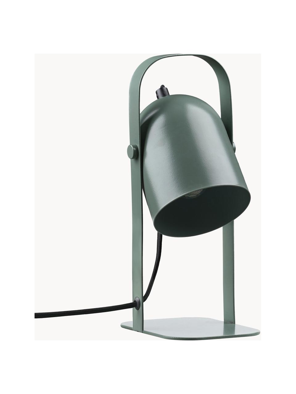 Nastavitelná stolní lampa Nesvik, Šalvějově zelená, Š 11 cm, V 29 cm