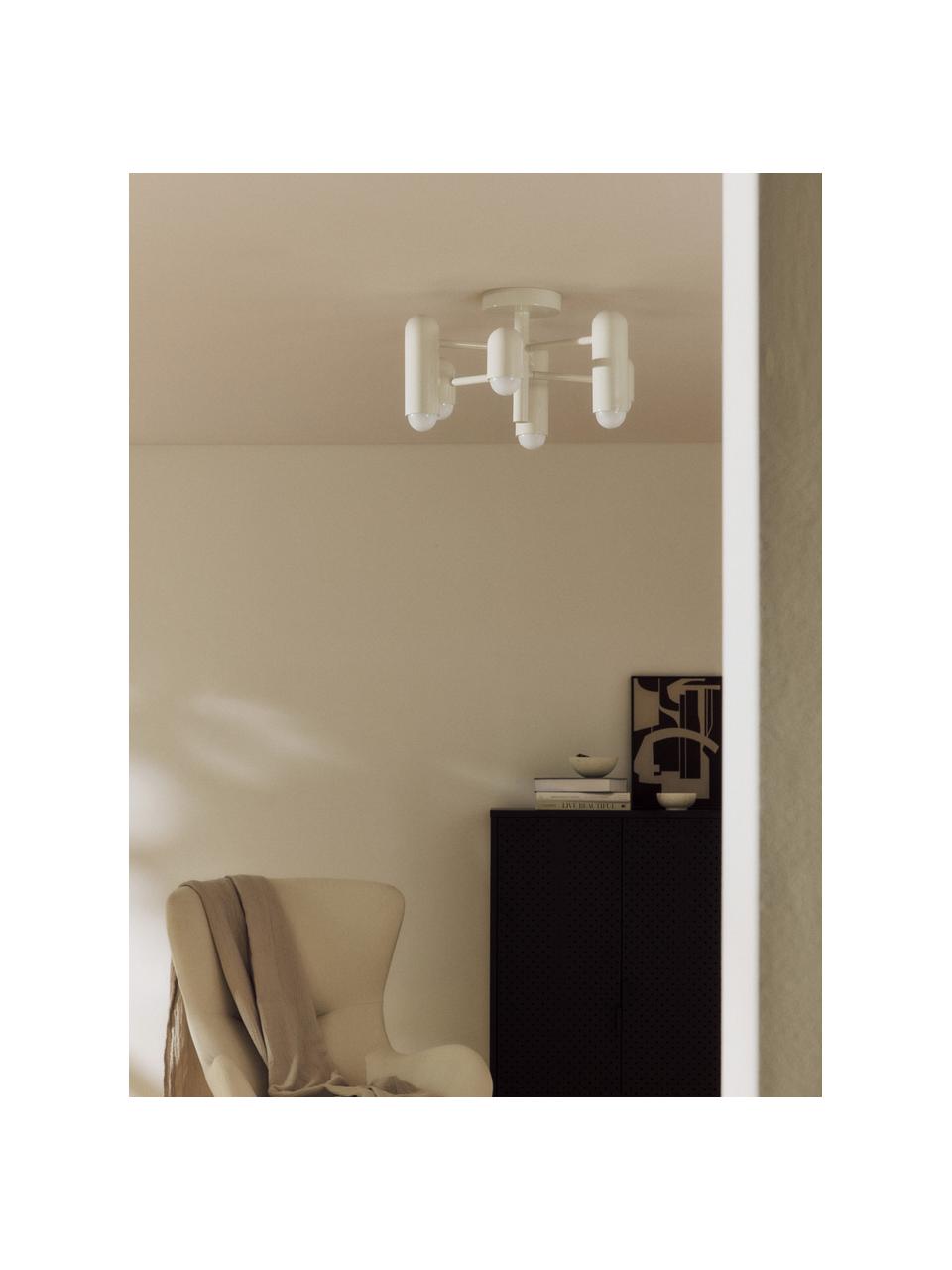LED-Deckenleuchte Ariane, Lampenschirm: Acrylglas, Off White, Ø 50 x H 29 cm