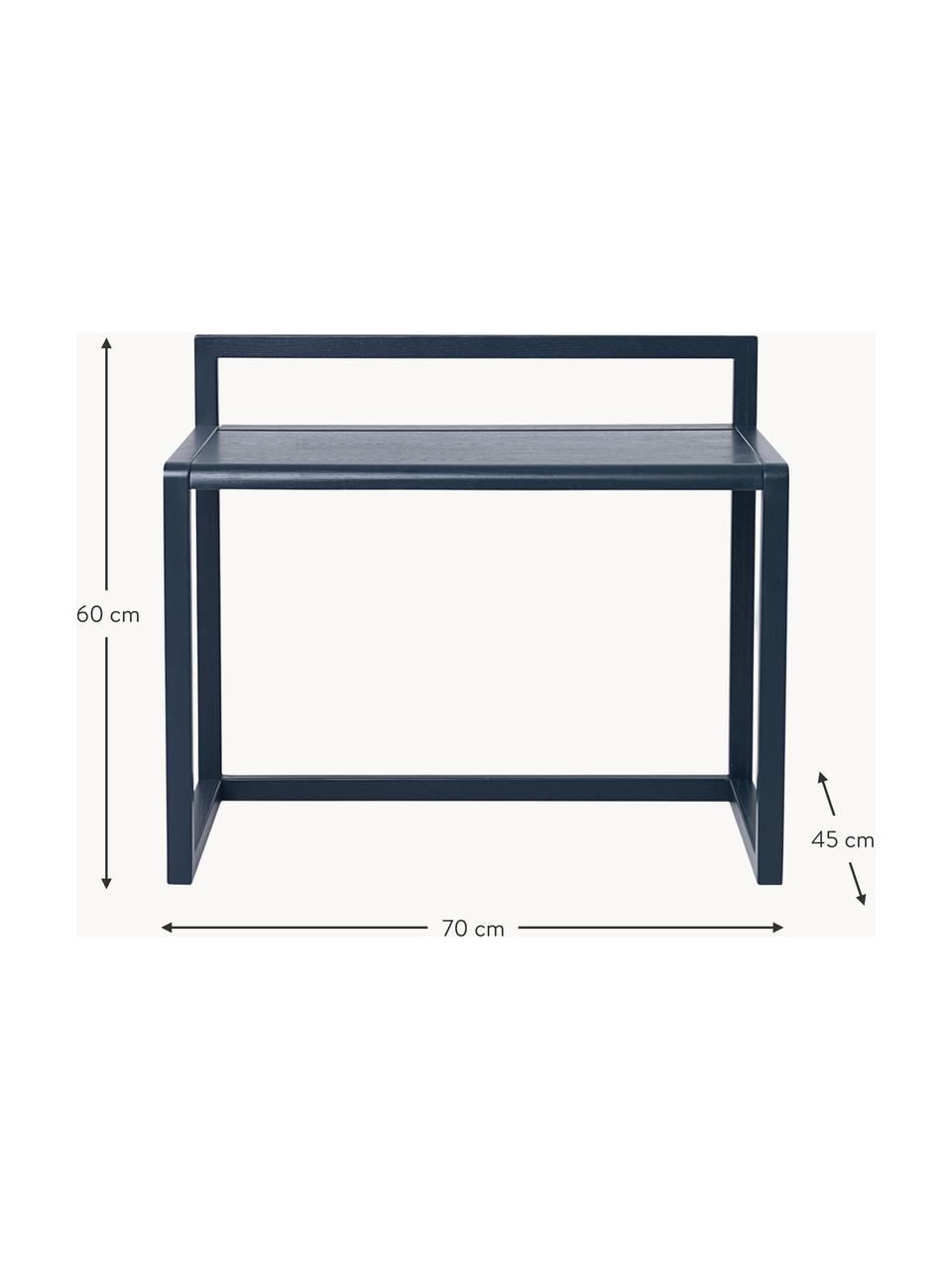 Scrivania per bambini in legno Little Architect, Legno di frassino, finitura in legno di frassino, pannello di fibra a media densità (MDF)

Questo prodotto è realizzato con legno di provenienza sostenibile e certificato FSC®., Grigio-blu, Larg. 70 x Prof. 45 cm