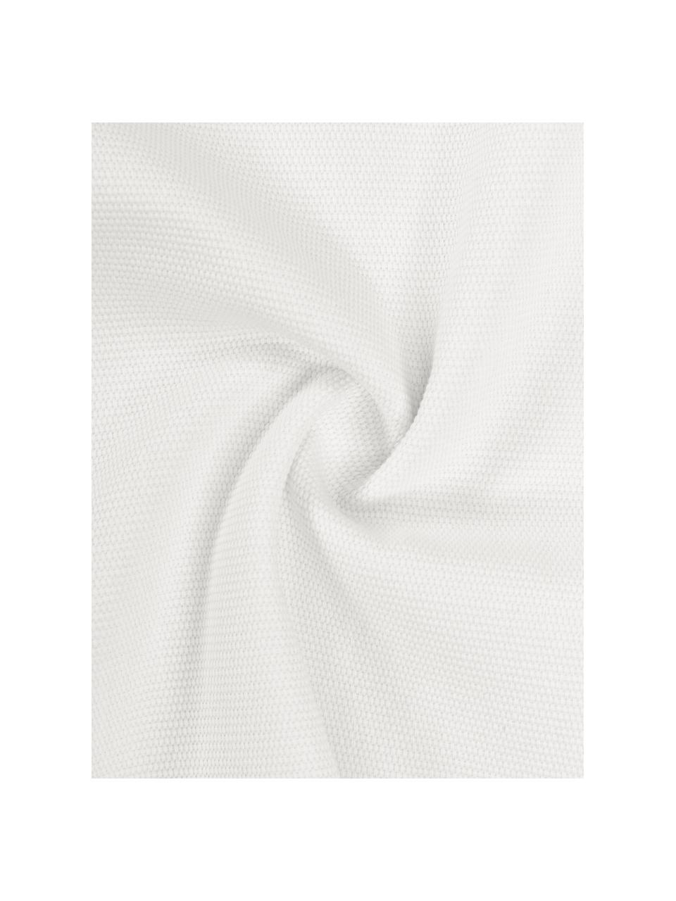 Federa arredo in cotone bianco crema Mads, 100% cotone, Beige, Larg. 30 x Lung. 50 cm