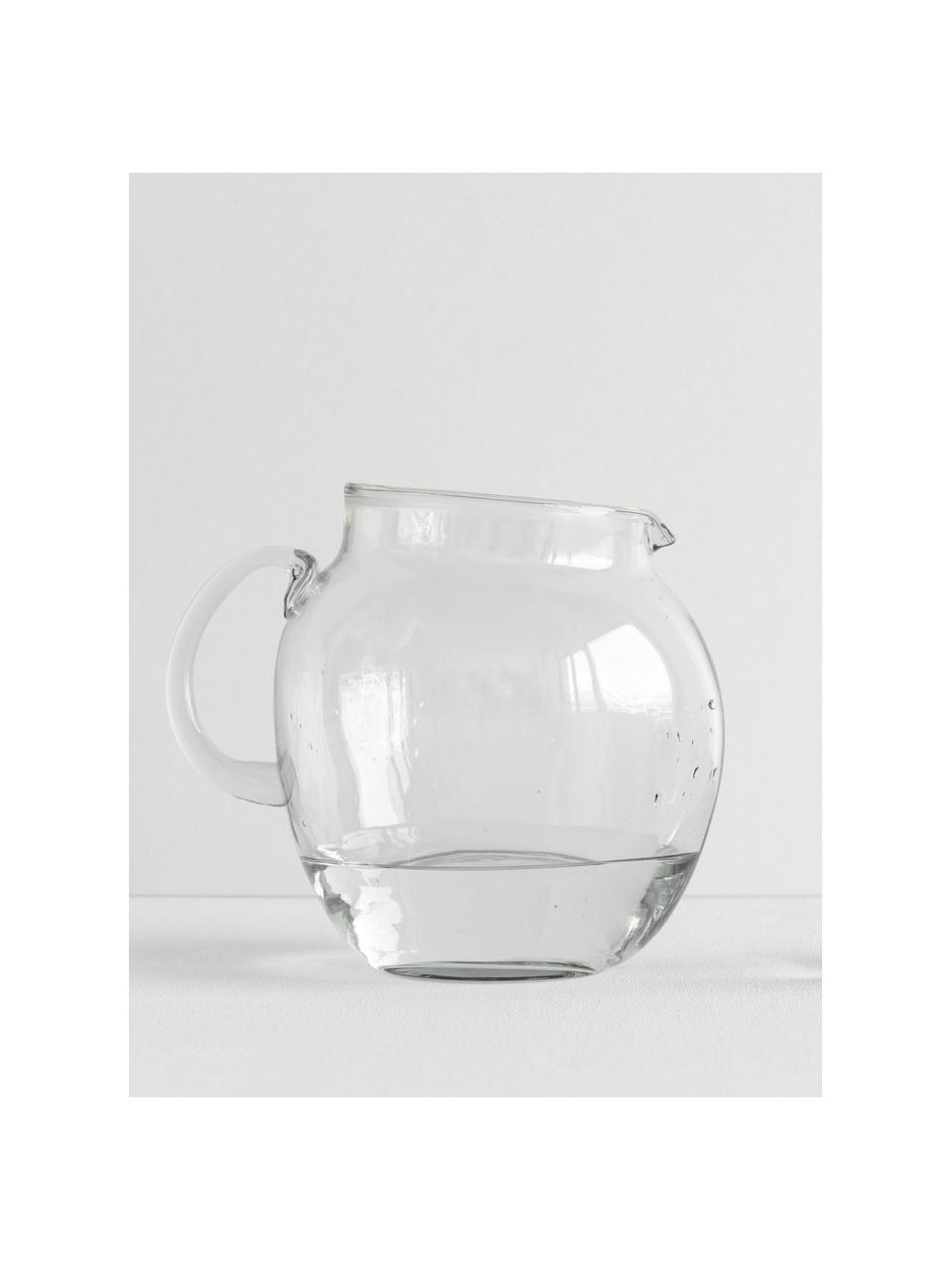 Pichet verre recyclé Unexpected, 3 L, Verre recyclé, Transparent, larg. 17 x haut. 20 cm, 3 L