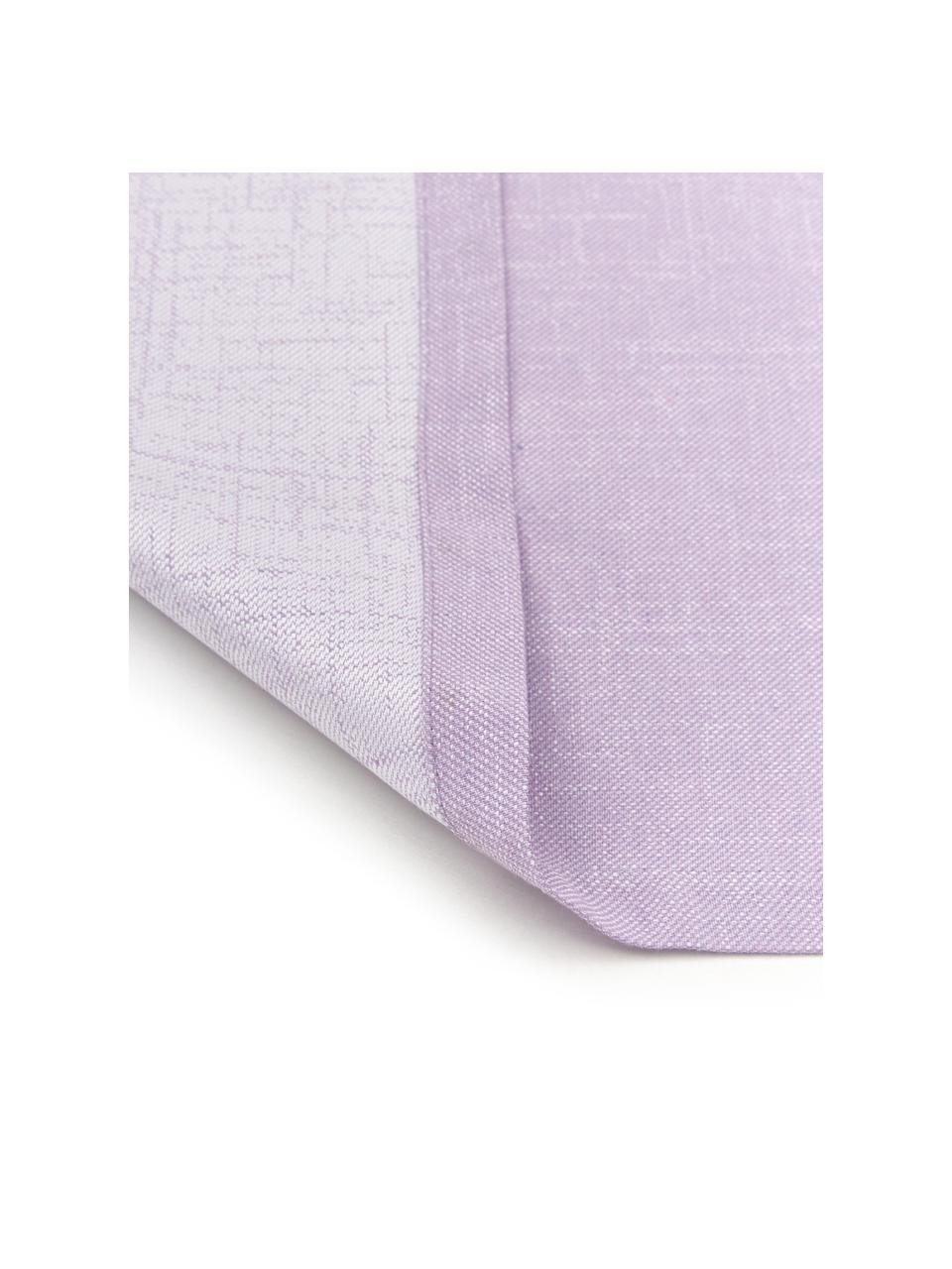 Chemin de table tissu lilas Riva, Lilas