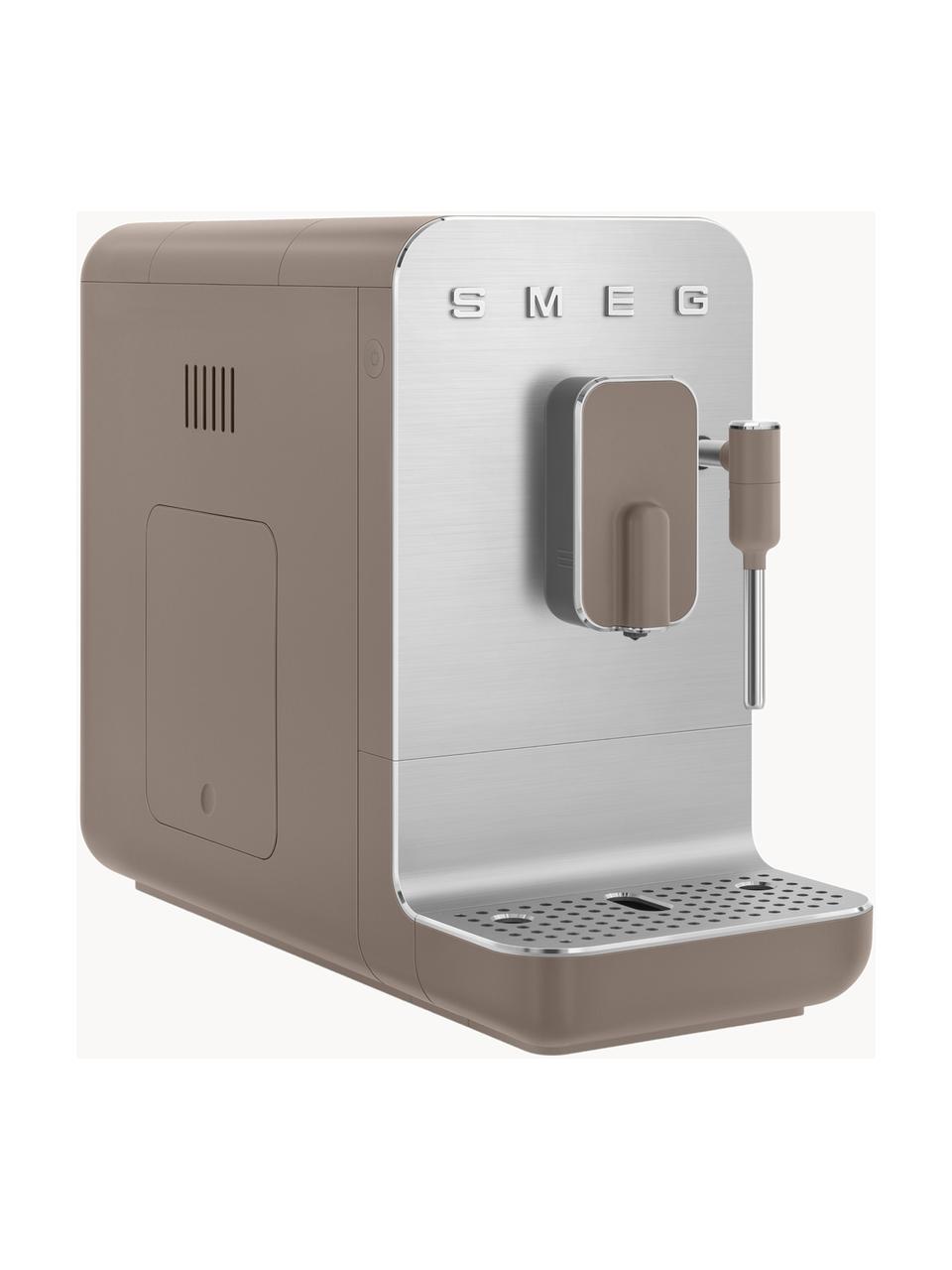 Kaffeemaschine 50's Style, Gehäuse: Kunststoff, Taupe, Silberfarben, matt, B 18 x H 34 cm