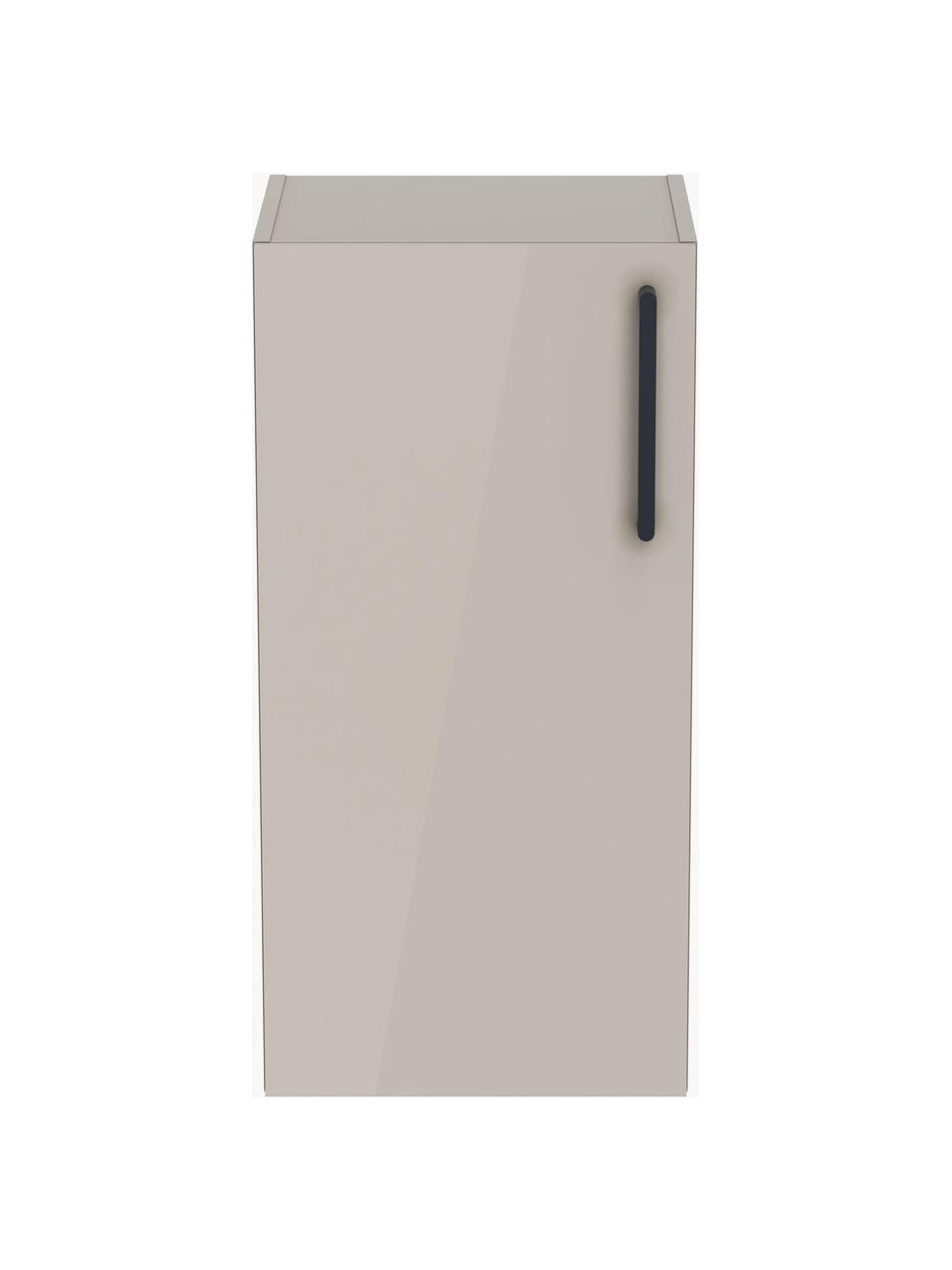 Bad-Hängeschrank Orna, B 42 cm, links, Griffe: Metall, beschichtet, Beige, B 42 x H 85 cm