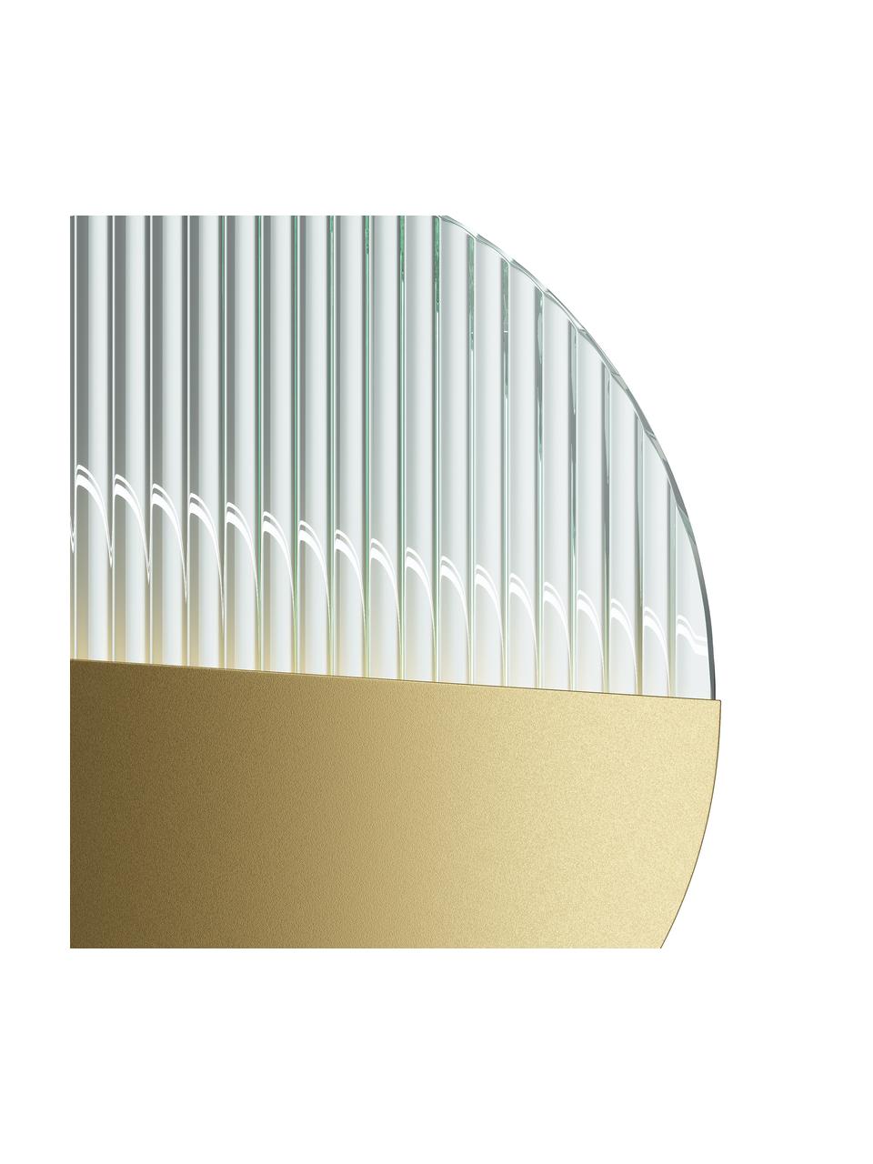 LED-Wandleuchte Jupiter, Goldfarben, Ø 30 x T 3 cm
