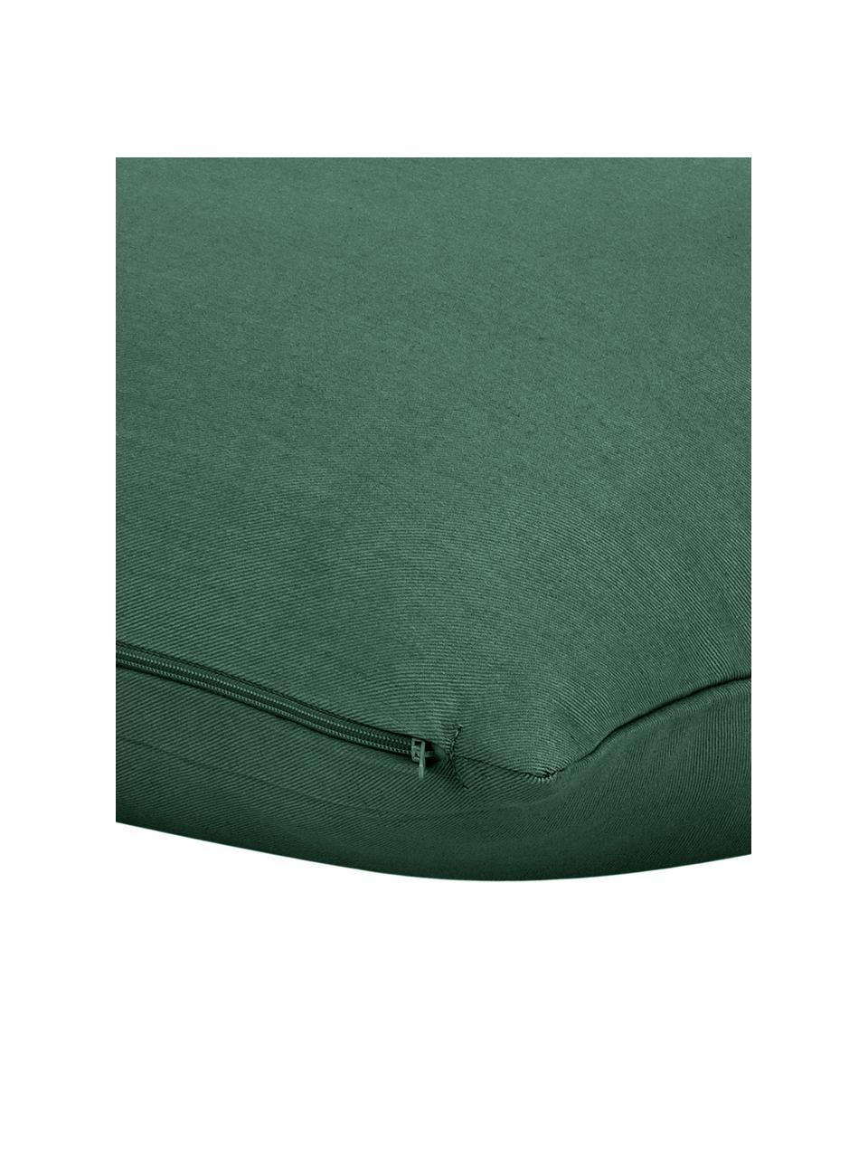 Federa arredo in cotone verde Mads, 100% cotone, Verde, Larg. 30 x Lung. 50 cm