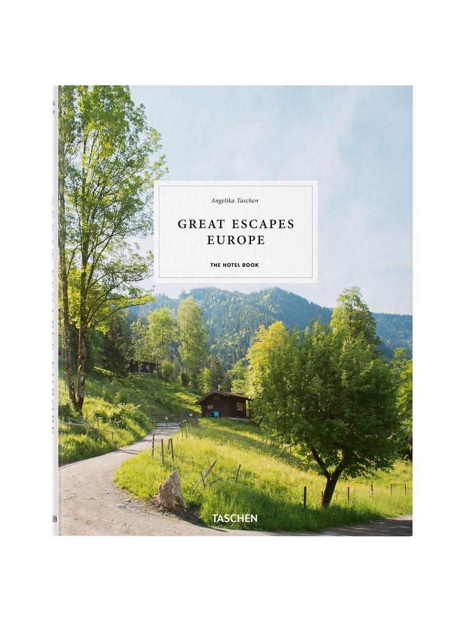 Album Great Escapes Europe, Papier, twarda okładka, Europa, S 24 x W 30 cm
