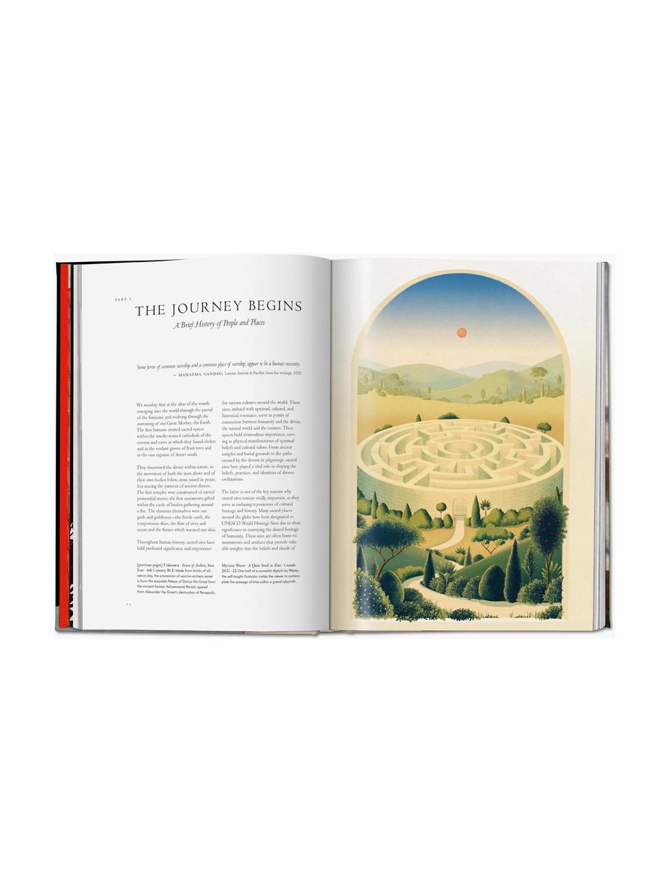 Bildband Sacred Sites. The Library of Esoterica, Papier, Hardcover, Sacred Sites. The Library of Esoterica, B 17 x H 24 cm