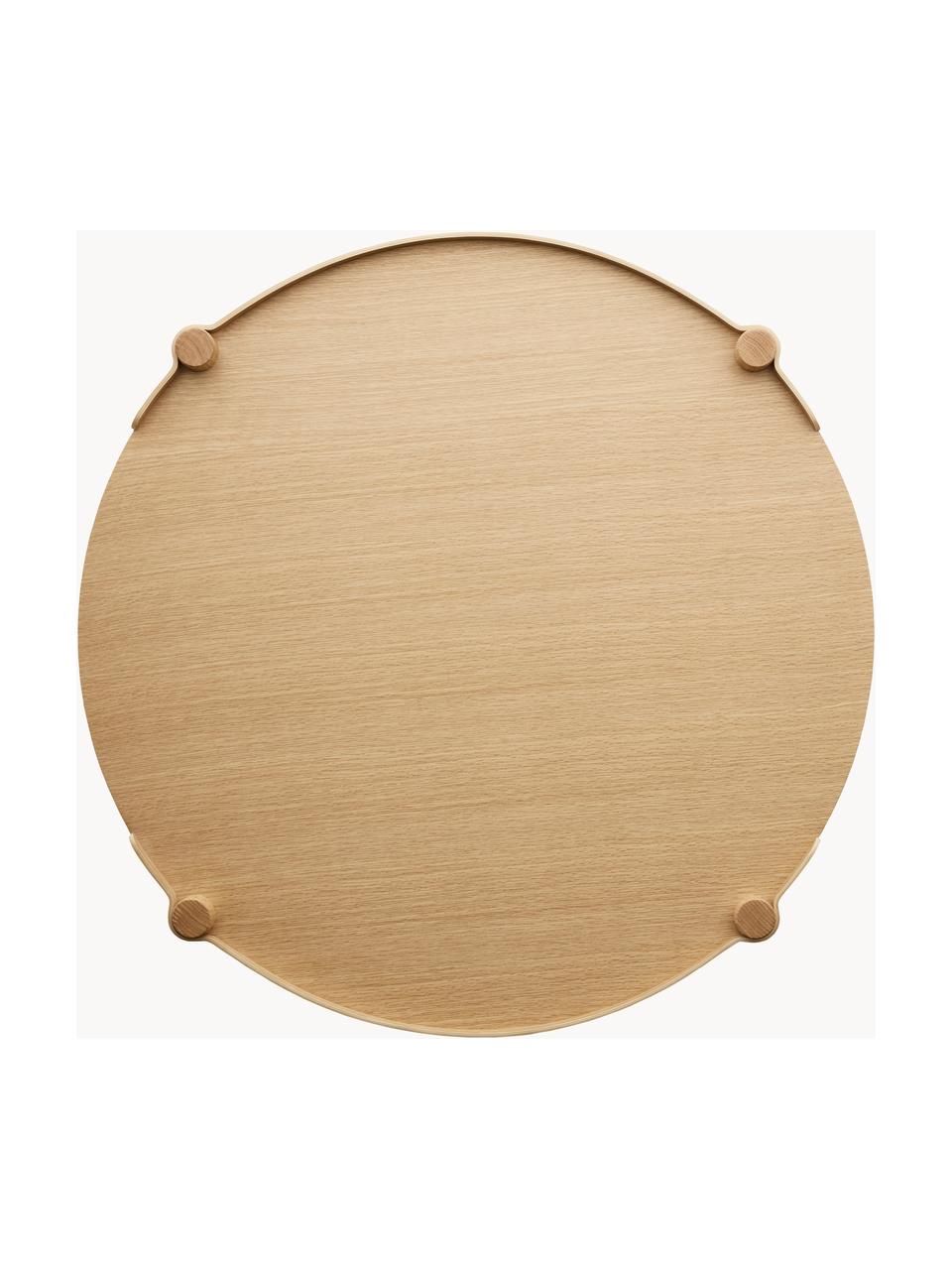 Ronde salontafel Woody van eikenhout, Eikenhout 

Dit product is gemaakt van duurzaam geproduceerd, FSC®-gecertificeerd hout., Eikenhout, Ø 80 cm