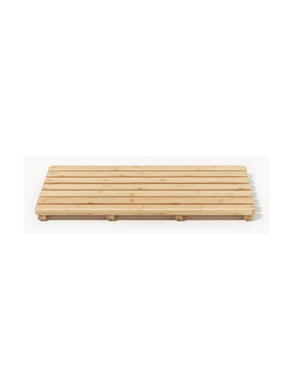 Badvorleger Kit aus Bambus, Mitteldichte Holzfaserplatte (MDF) mit Bambusfurnier

Dieses Produkt wird aus nachhaltig gewonnenem, FSC®-zertifiziertem Holz gefertigt., Bambusholz, B 60 x H 3 cm