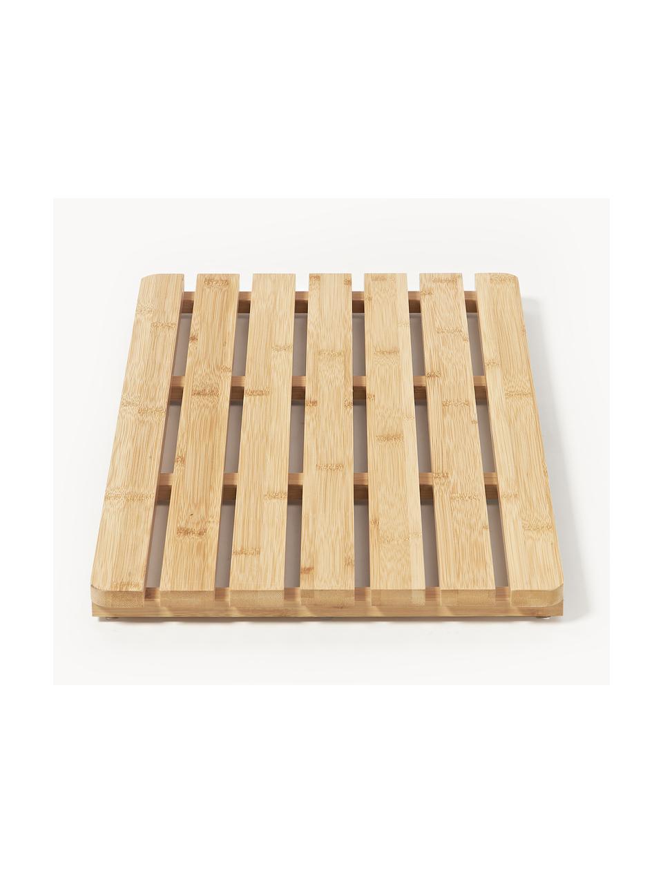 Badvorleger Kit aus Bambus, Mitteldichte Holzfaserplatte (MDF) mit Bambusfurnier

Dieses Produkt wird aus nachhaltig gewonnenem, FSC®-zertifiziertem Holz gefertigt., Bambusholz, B 60 x H 3 cm