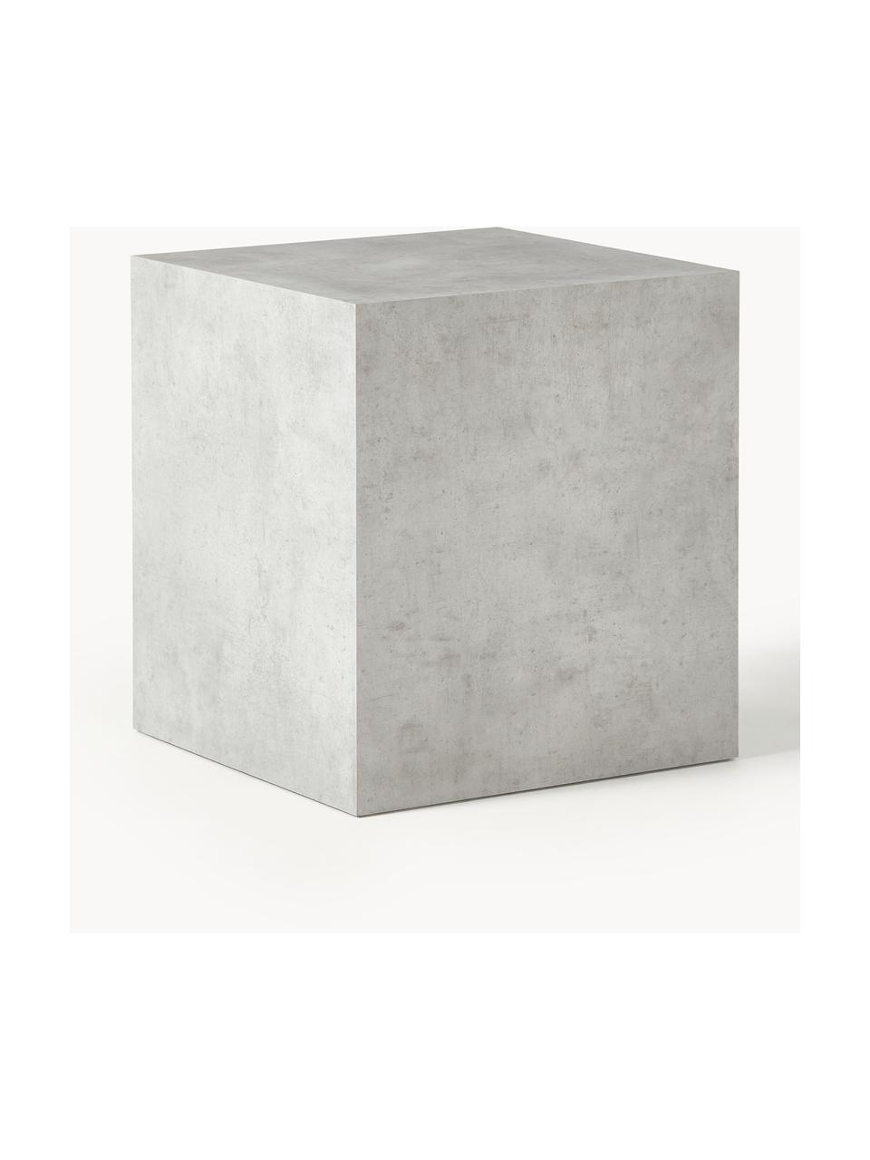 Table d'appoint aspect béton Lesley, MDF, enduit feuille mélaminée

Ce produit est fabriqué à partir de bois certifié FSC® issu d'une exploitation durable, Gris aspect béton, mat, larg. 45 x haut. 50 cm