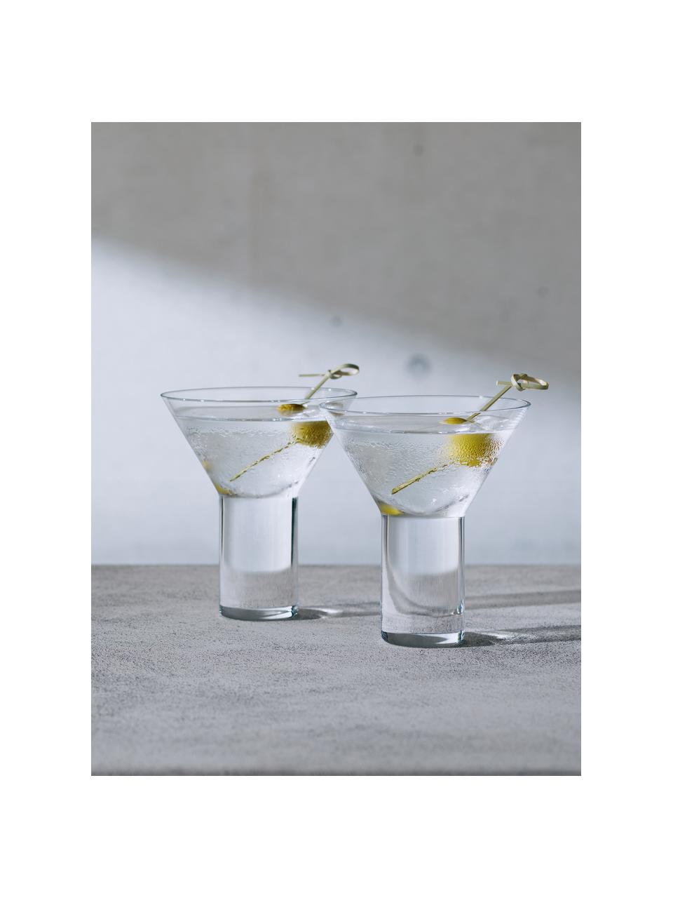 Bicchiere da cocktail Vodka Collection 2 pz, Vetro, Trasparente, Ø 11 x Alt. 13 cm, 240 ml