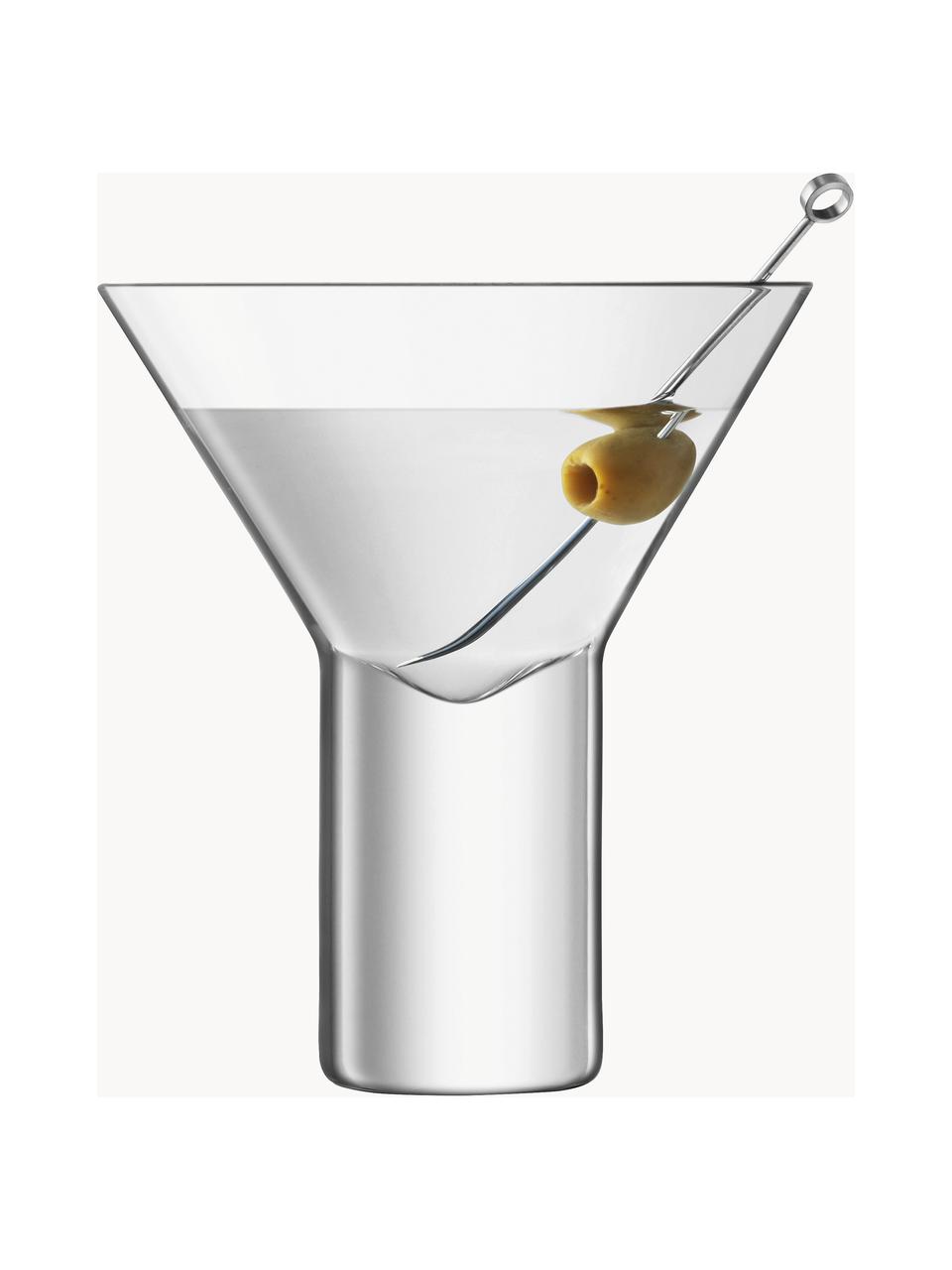Cocktailglazen Vodka Collection, 2 stuks, Glas, Transparant, Ø 11 x H 13 cm, 240 ml