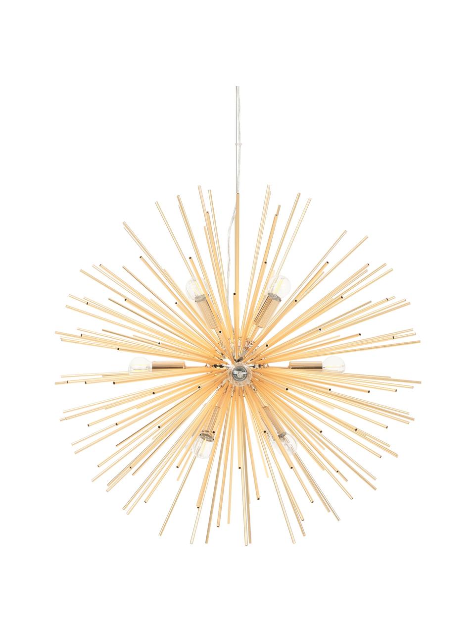 Grande suspension Soleil, Couleur laitonnée, Ø 72 cm