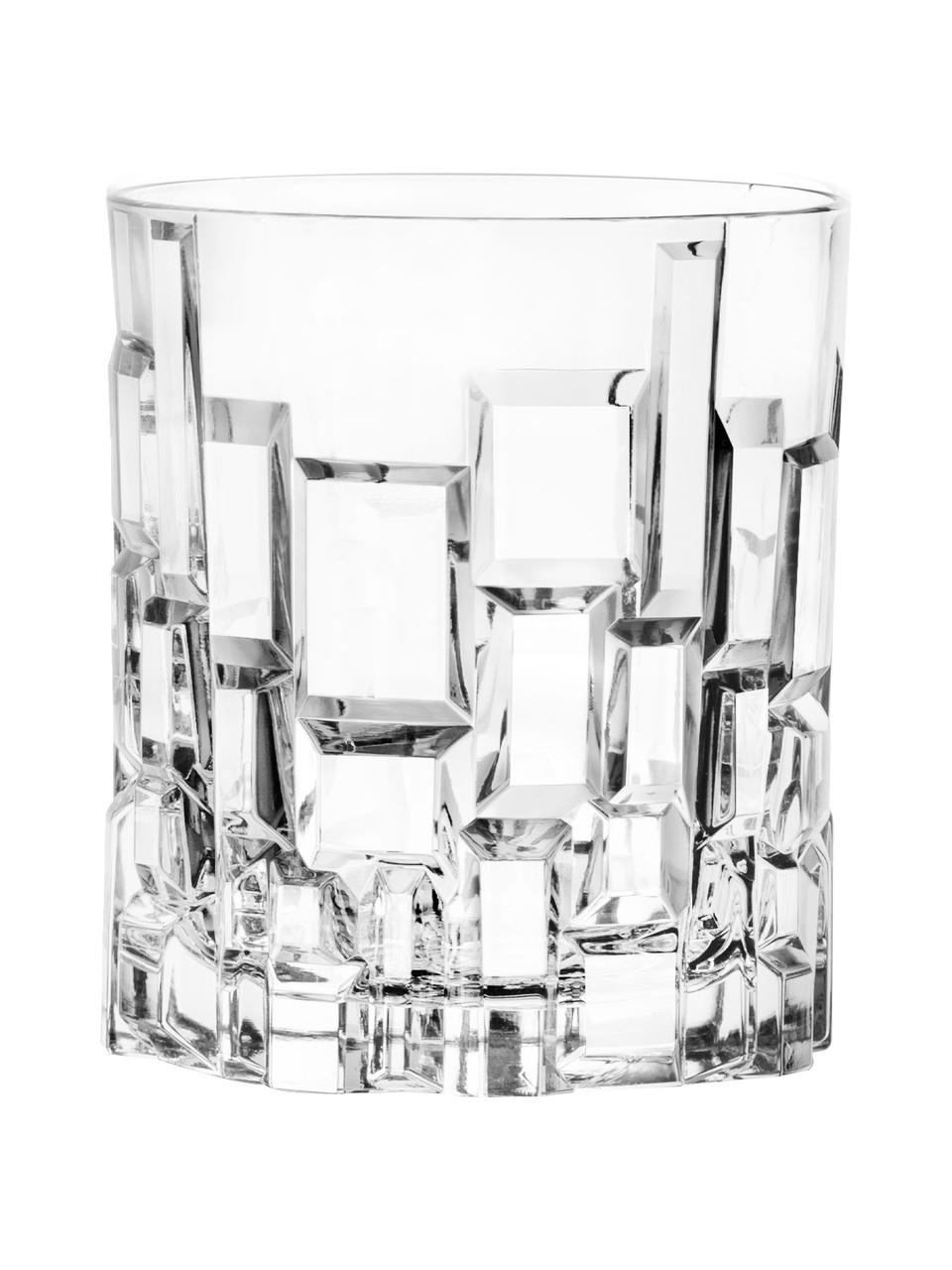 Křišťálové sklenice Etna, 6 ks, Křišťál, Transparentní, Ø 8 cm, V 9 cm, 320 ml